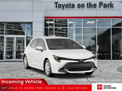 White 2026 Toyota Corolla Sedan Automatic