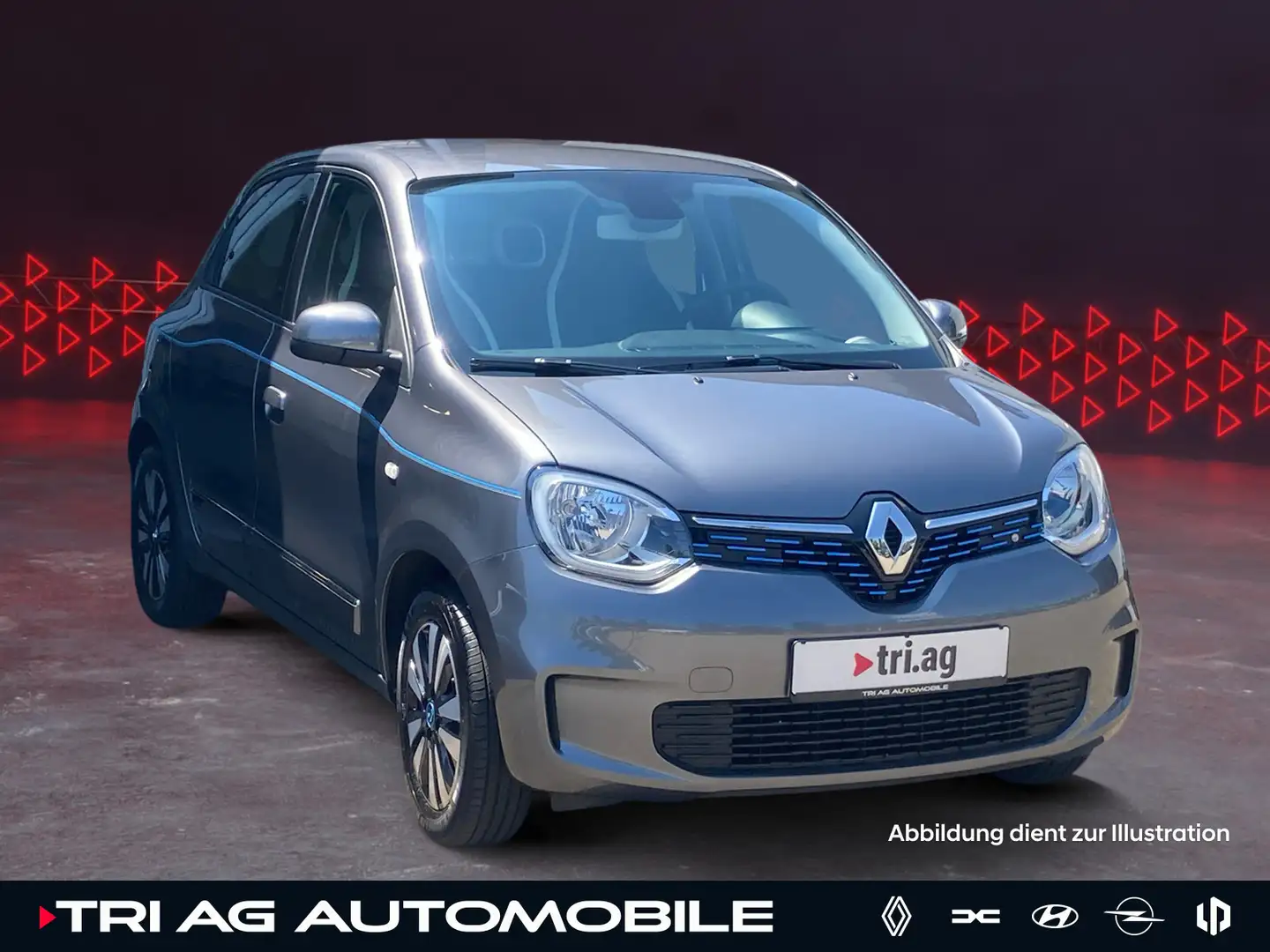 Renault Twingo ELECTRIC INTENS PDC SHZ Navi Klimaautomat Gris - 1