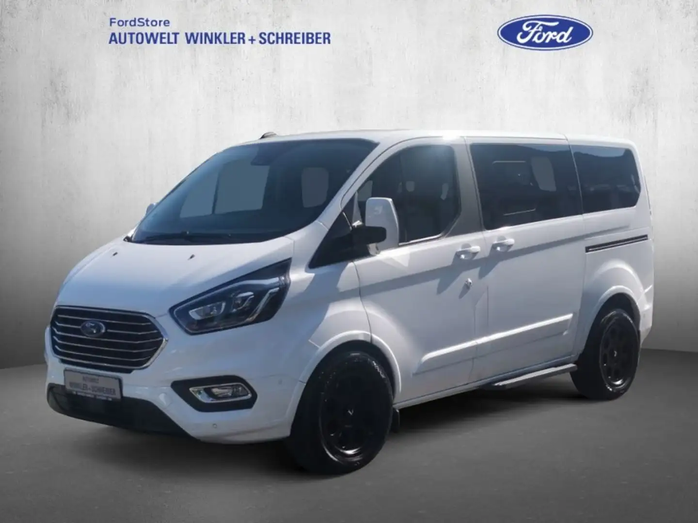 Ford Tourneo Custom 320 L1H1 VA Autm. Titanium Blanc - 1