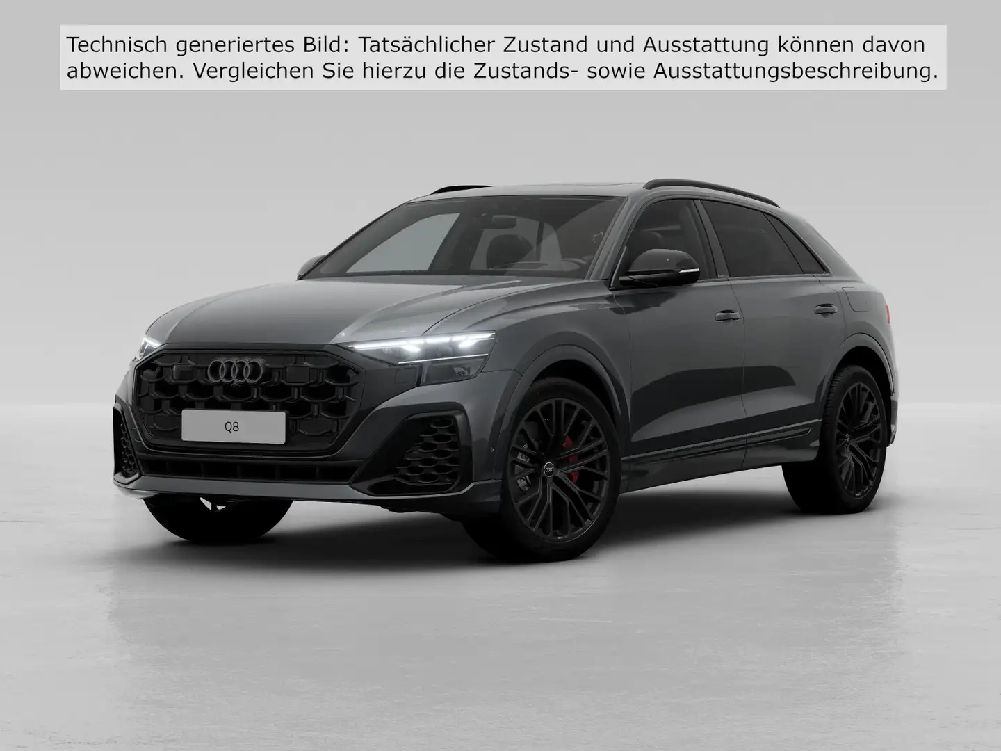 Audi Q8 60 TFSI e Q 2x S LINE BLACK LM22 PANO MEMORY Grau - 2