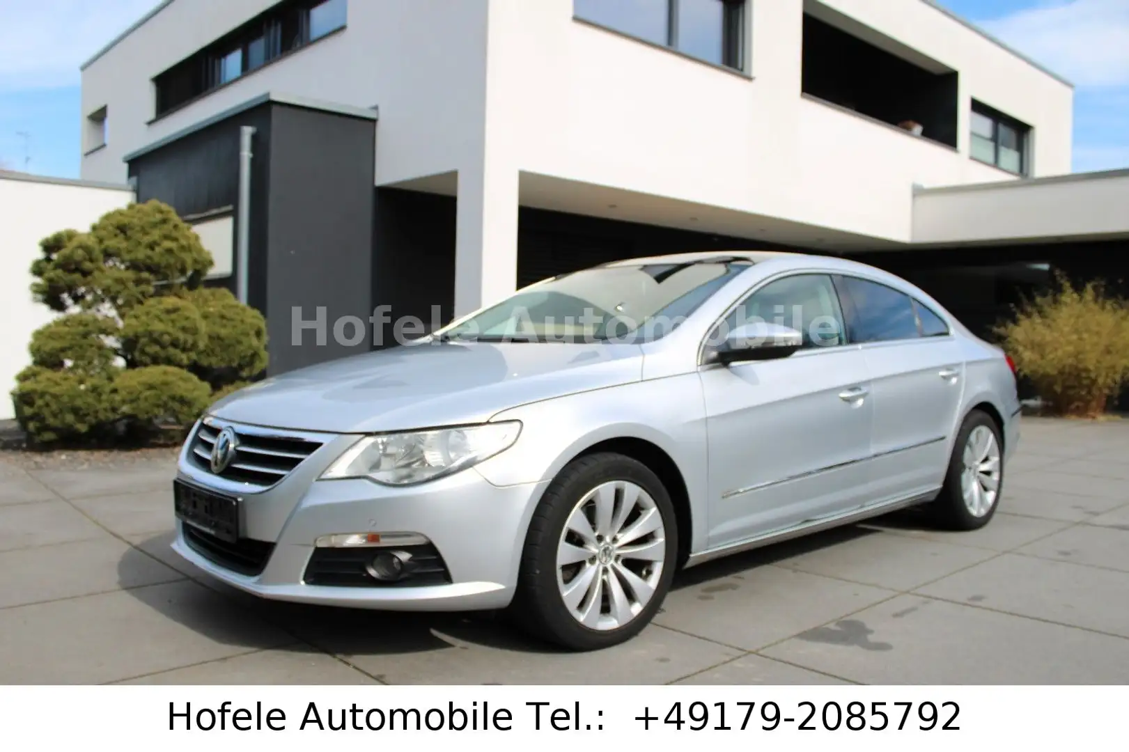 Volkswagen Passat CC **TEMPO/NAVI/SHZ/KLIMA/AHK/APPLECAR** Argintiu - 1