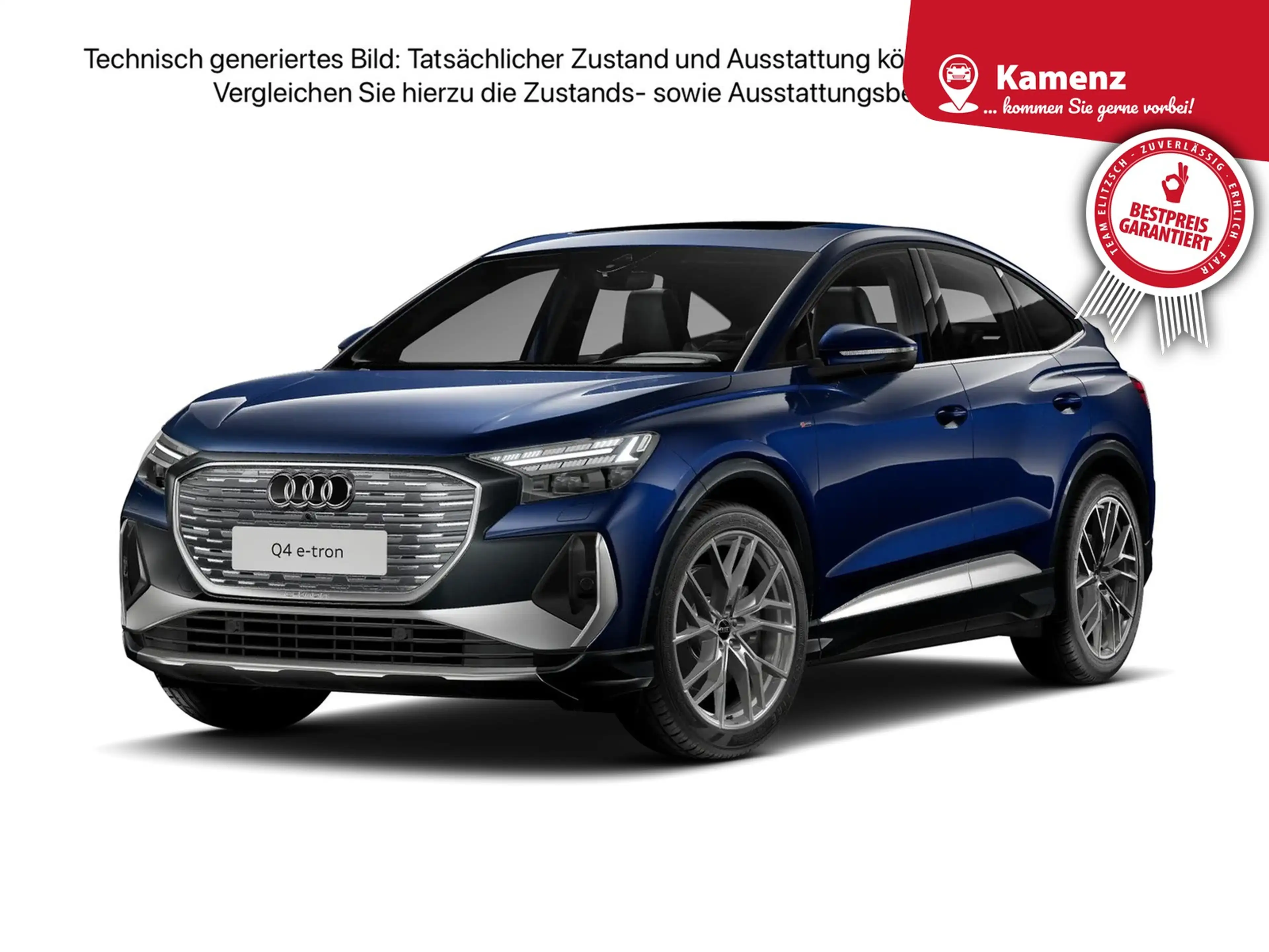 Audi Q4 e-tron Sportback 50 S-line quattro Matrix AHK Navi Pan...