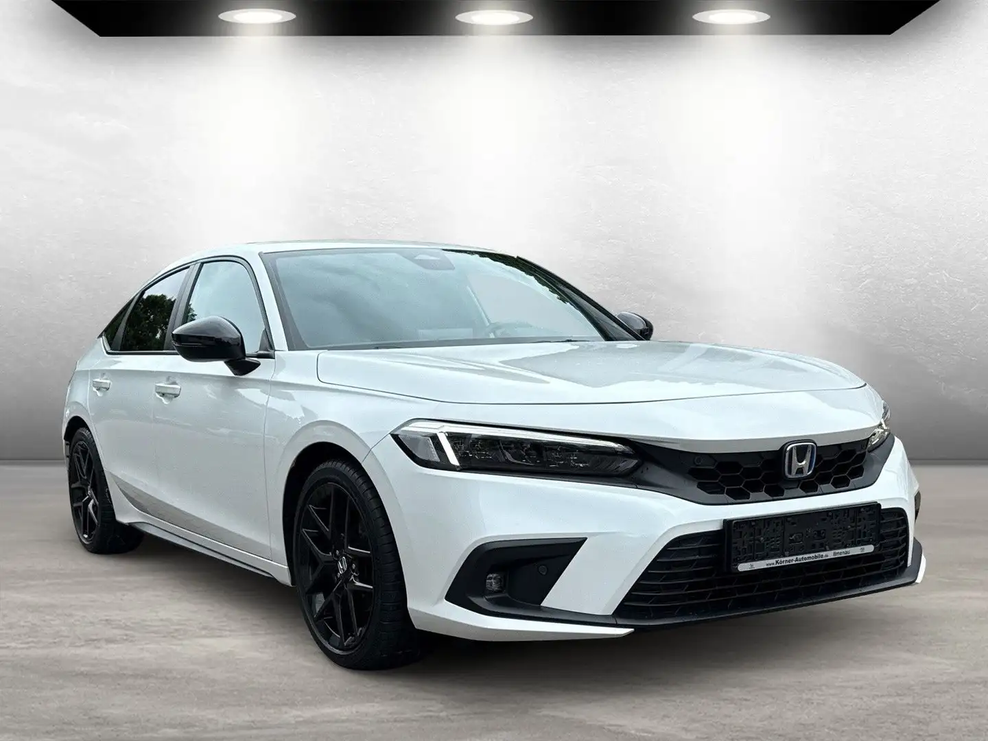 Honda Civic e:HEV 2.0 Hybrid Sport Bílá - 2