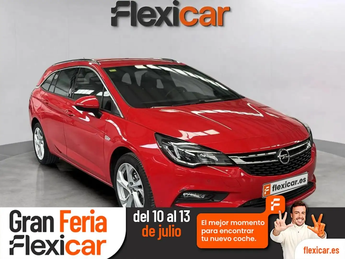Opel Astra ST 1.4T Dynamic 125 Rojo - 1