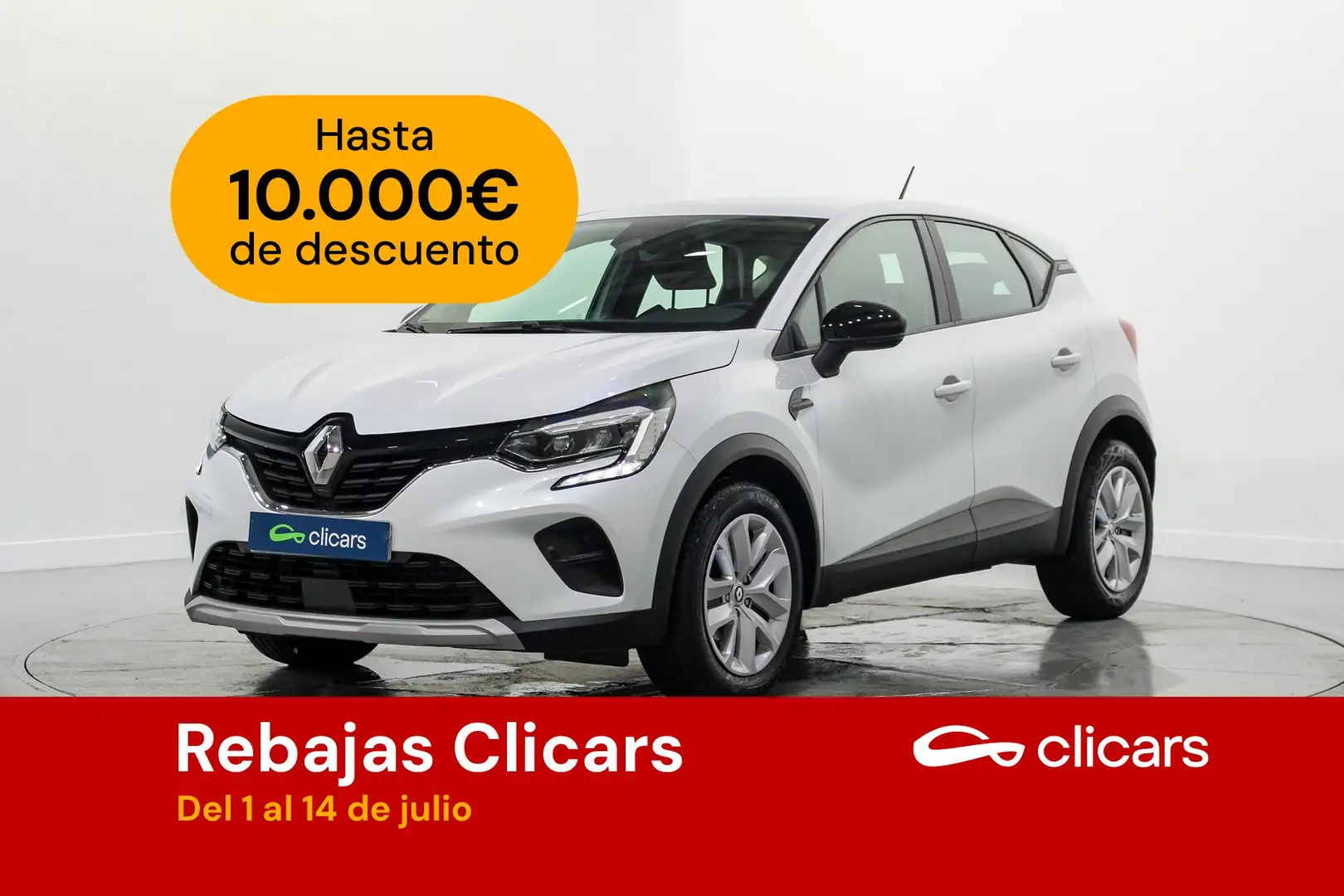 Renault Captur TCe GPF Micro Híbrido Intens 103kW Blanco - 1