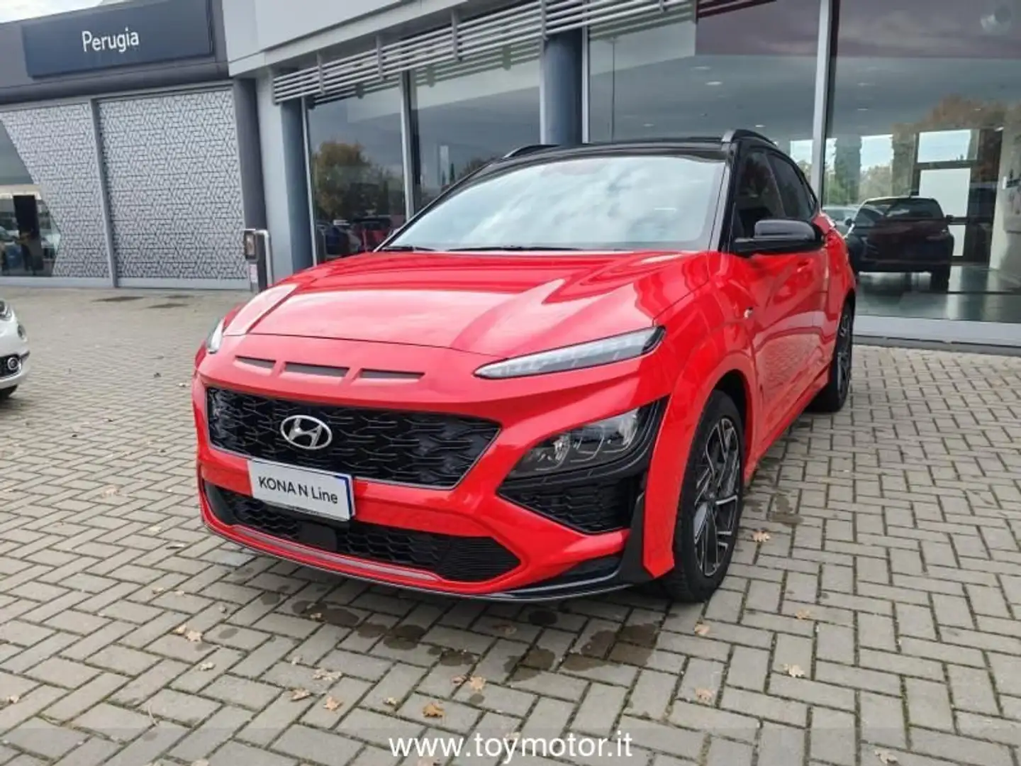 Hyundai KONA 1ªs. (2017-23) 1.0 T-GDI Hybrid 48V iMT NLine Rosso - 1