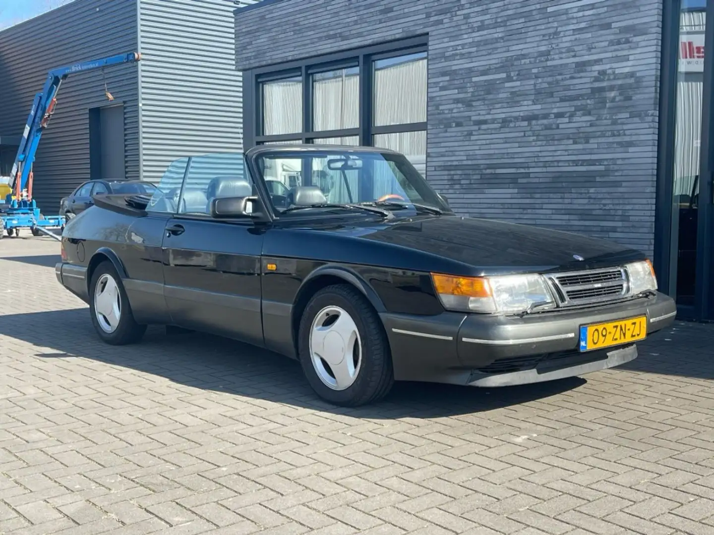 Saab 900 Classic 900 T16S Cabrio Zwart - 2
