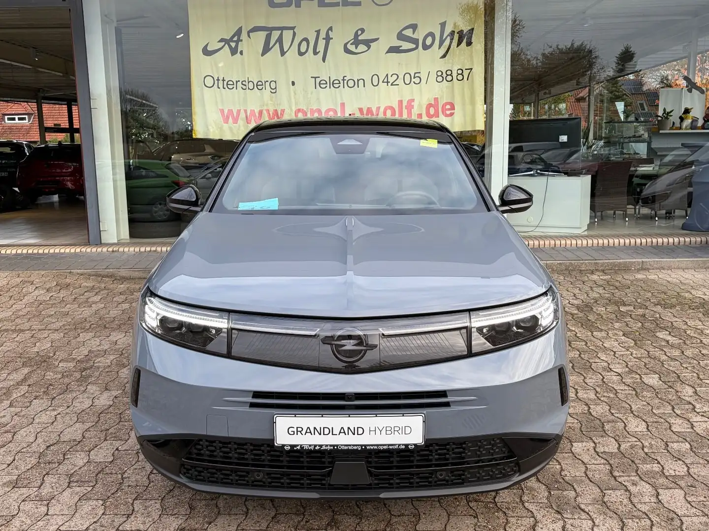 Opel Grandland X Grandland 48V AT GS +KAMERA+HUD+NAVI+AHK+ACC+PDC Grau - 2