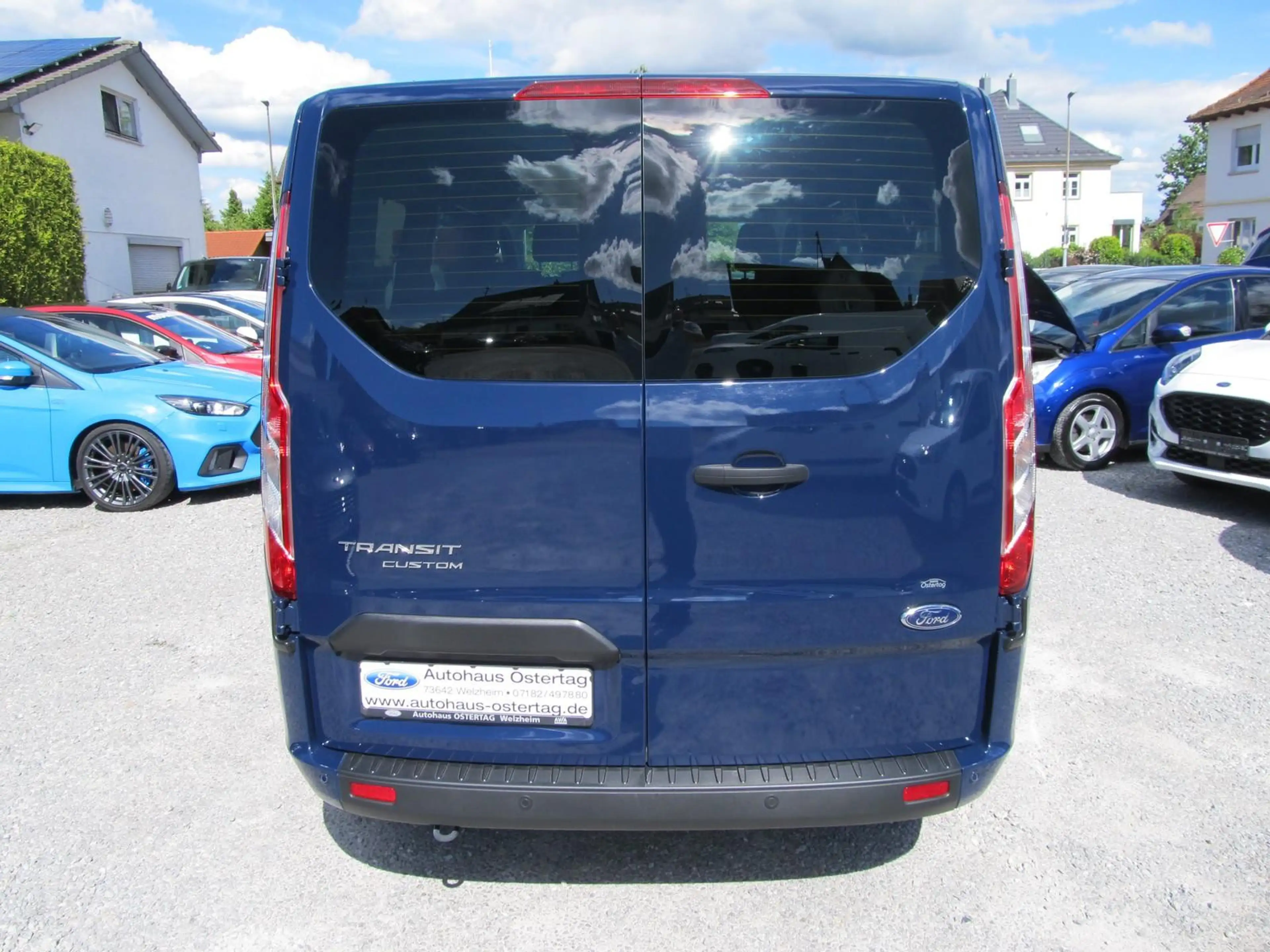 Ford Transit Custom Kombi 320 L2 Trend 9-Sitzer, Klima-v+h, PPS-h, Tem — photo 7