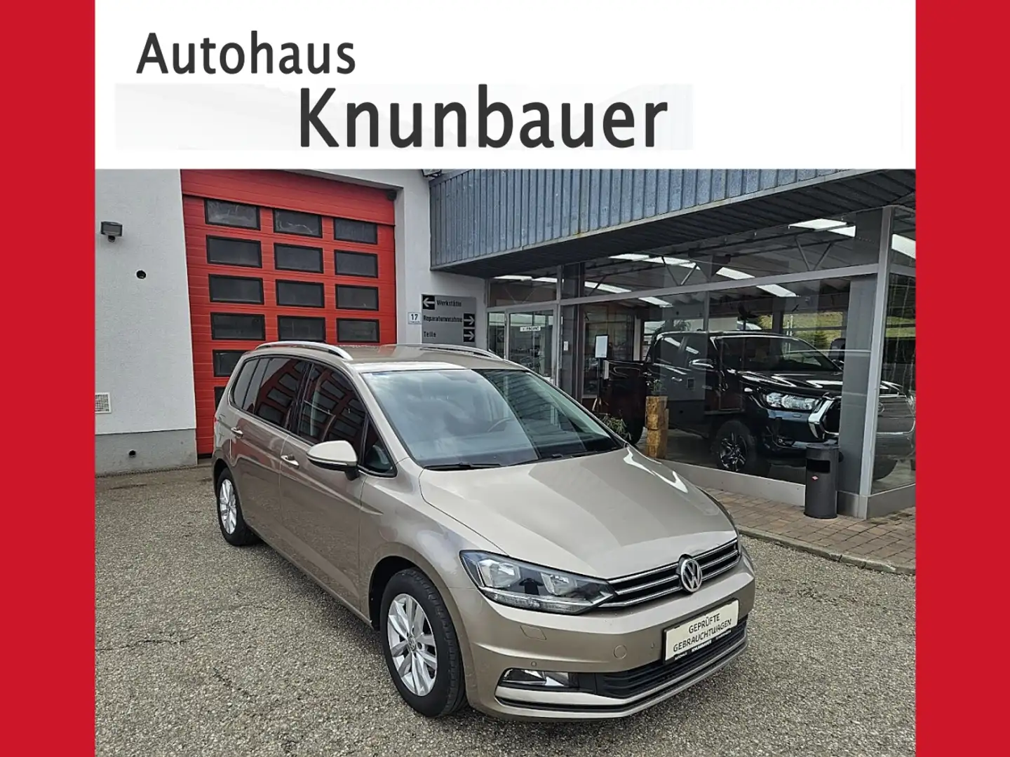 Volkswagen Touran Comfortline 1,6 SCR TDI Braun - 1