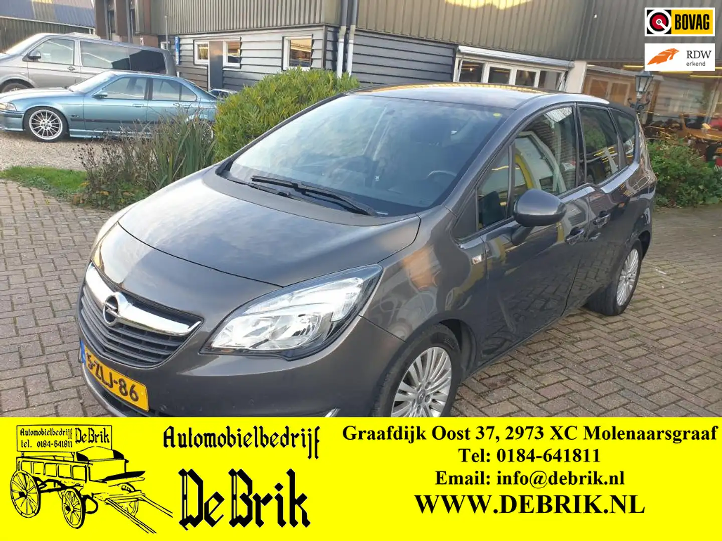 Opel Meriva 1.4 Turbo Berlin Grijs - 1