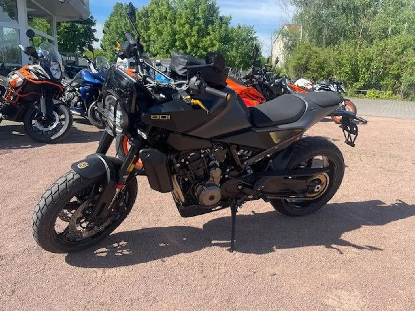 Husqvarna 801 Svartpilen Gold-Edition REMUS uvm. Schwarz - 1