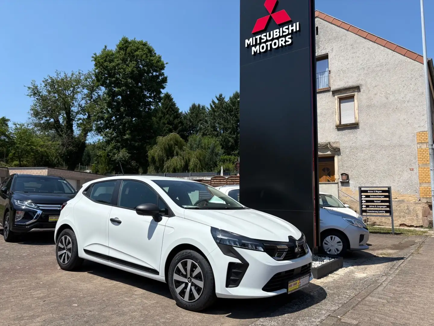 Mitsubishi Colt 1.0 Benziner Klima/Garantie/Tempomat Weiß - 1