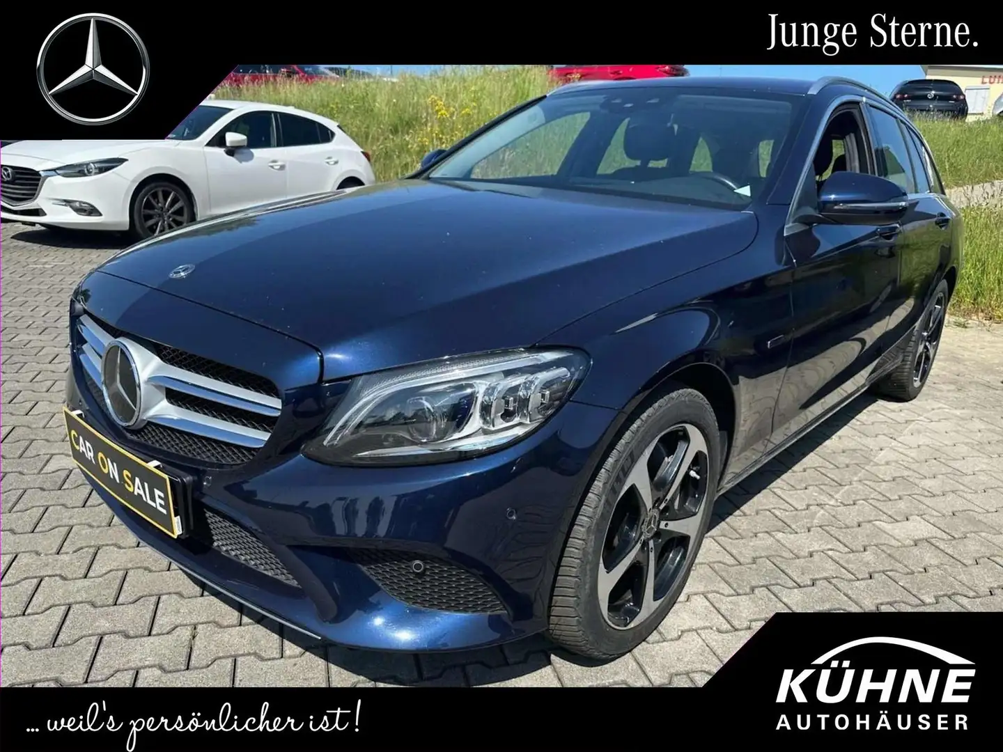 Mercedes-Benz C 300 e T Avantgarde Multibeam Distronic Kamera Blau - 1