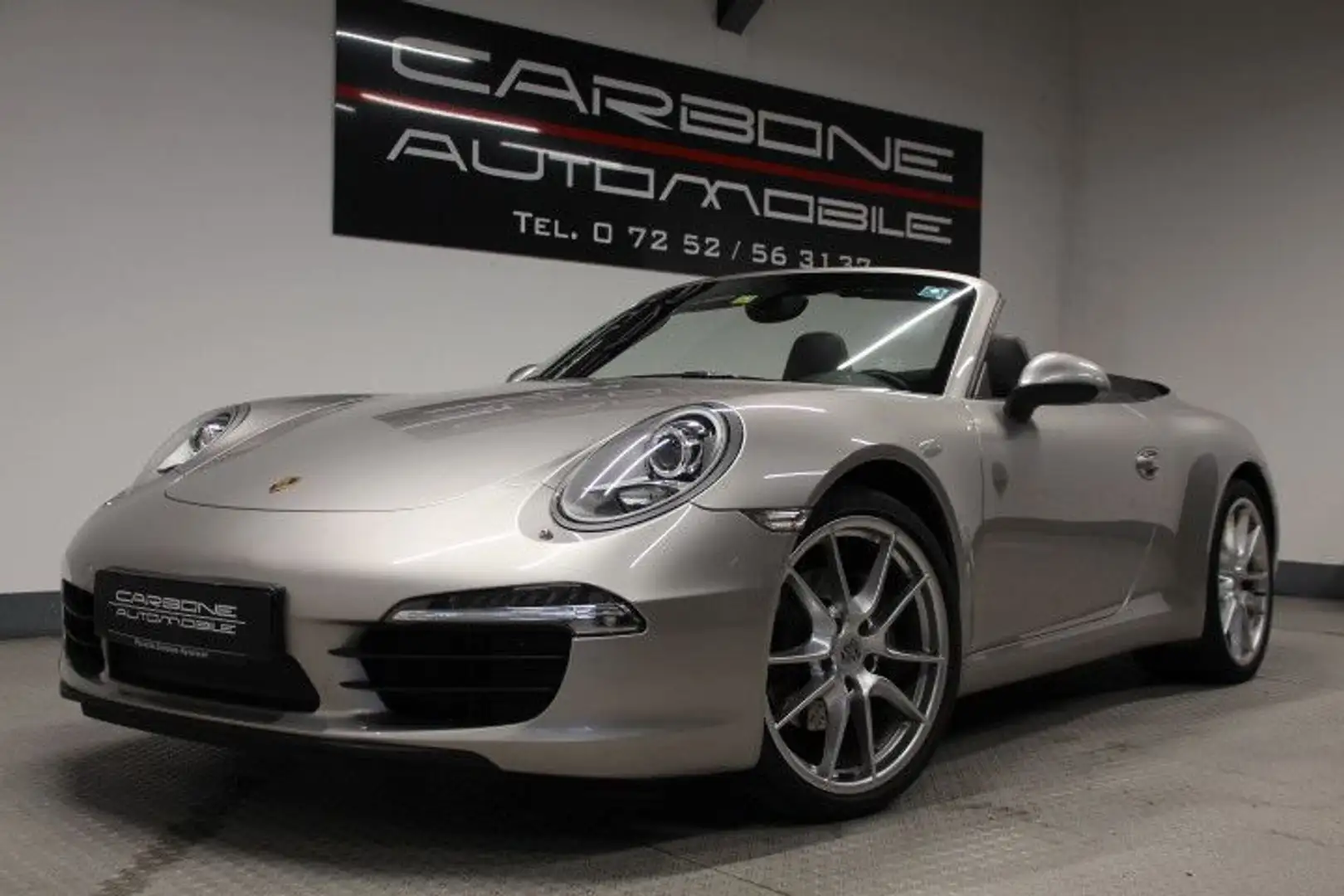 Porsche 991 Carrera Cabrio **1 Hand** Silber - 1