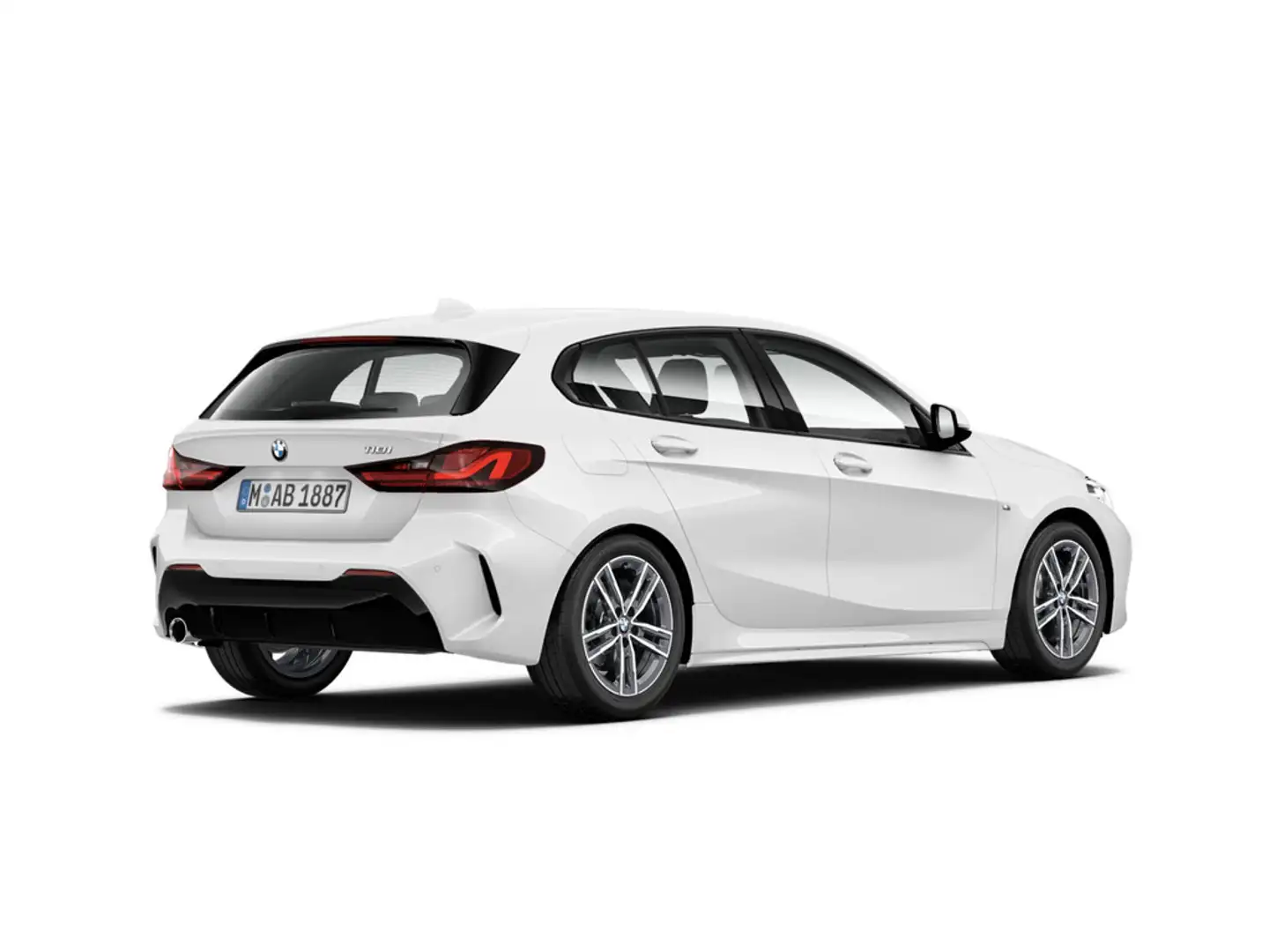 BMW 118 i M-Sport LED W-LAN NAVI SHZ PDC KLIMA Weiß - 2