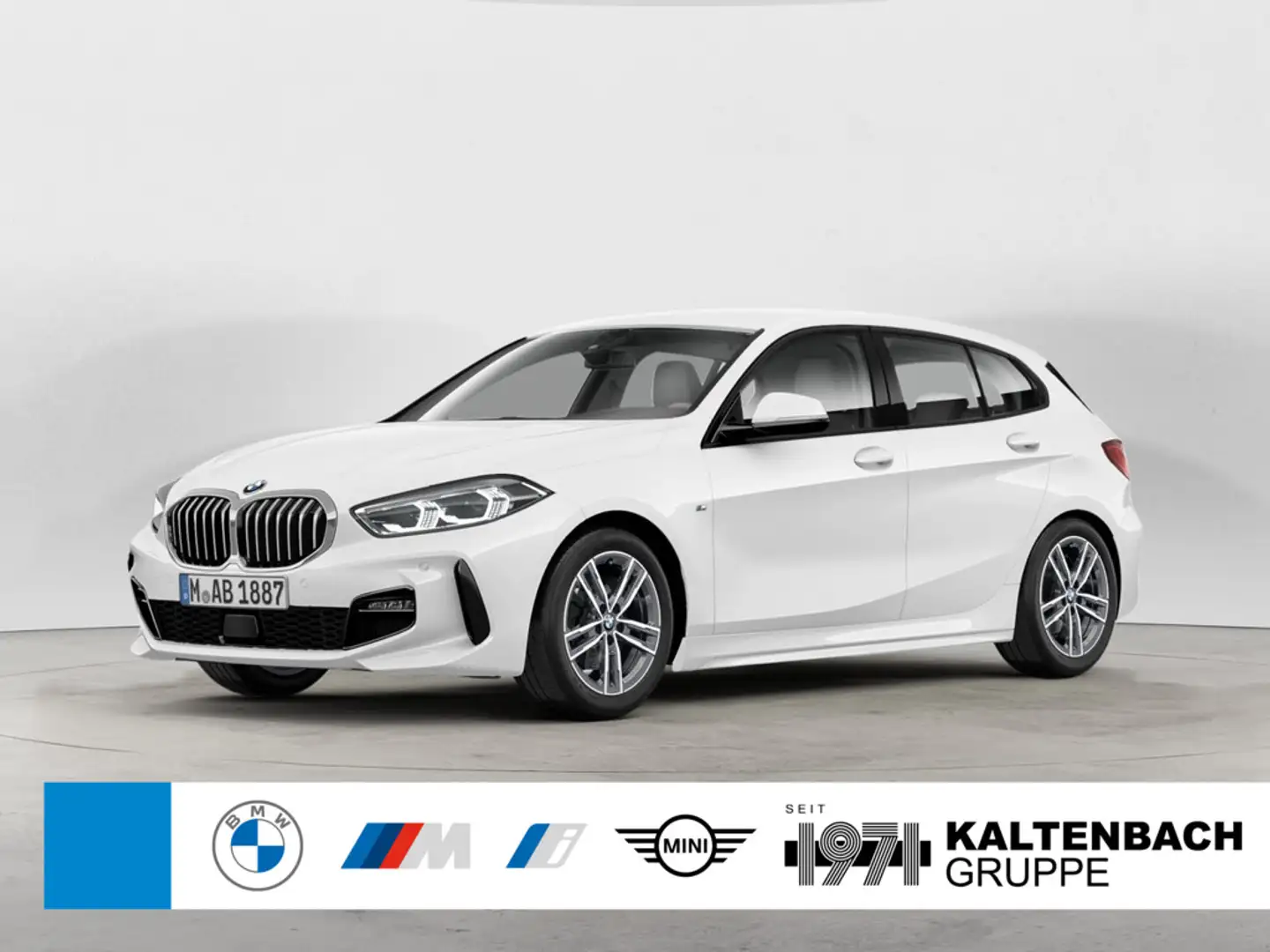 BMW 118 i M-Sport LED W-LAN NAVI SHZ PDC KLIMA Weiß - 1