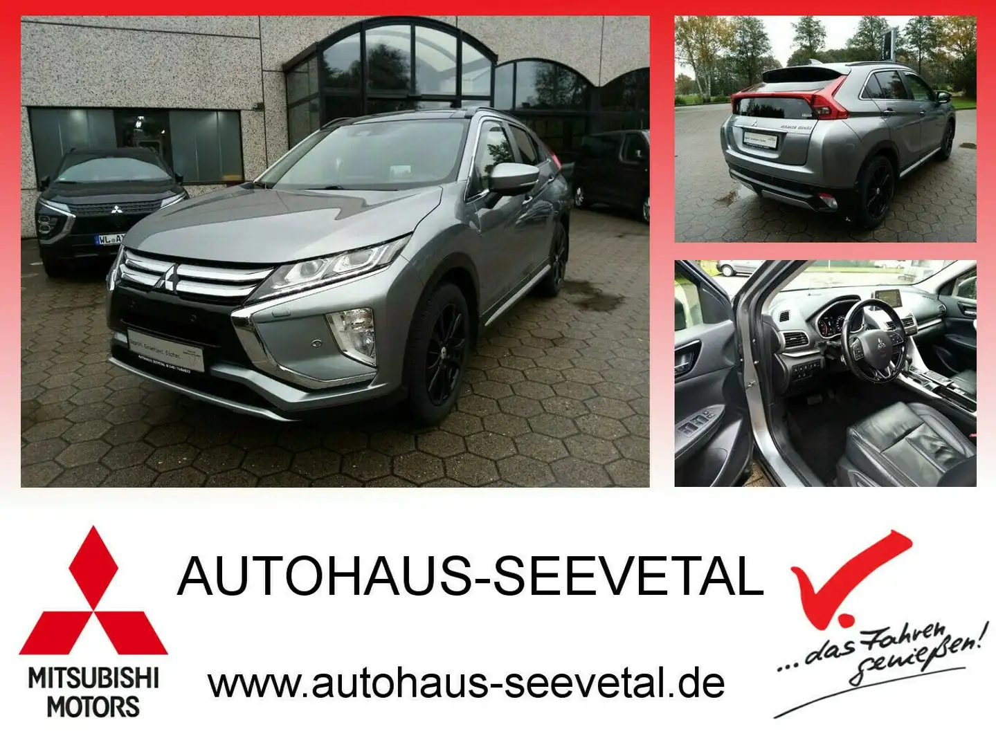 Mitsubishi Eclipse Cross 1,5 Top CVT 4WD Grau - 1
