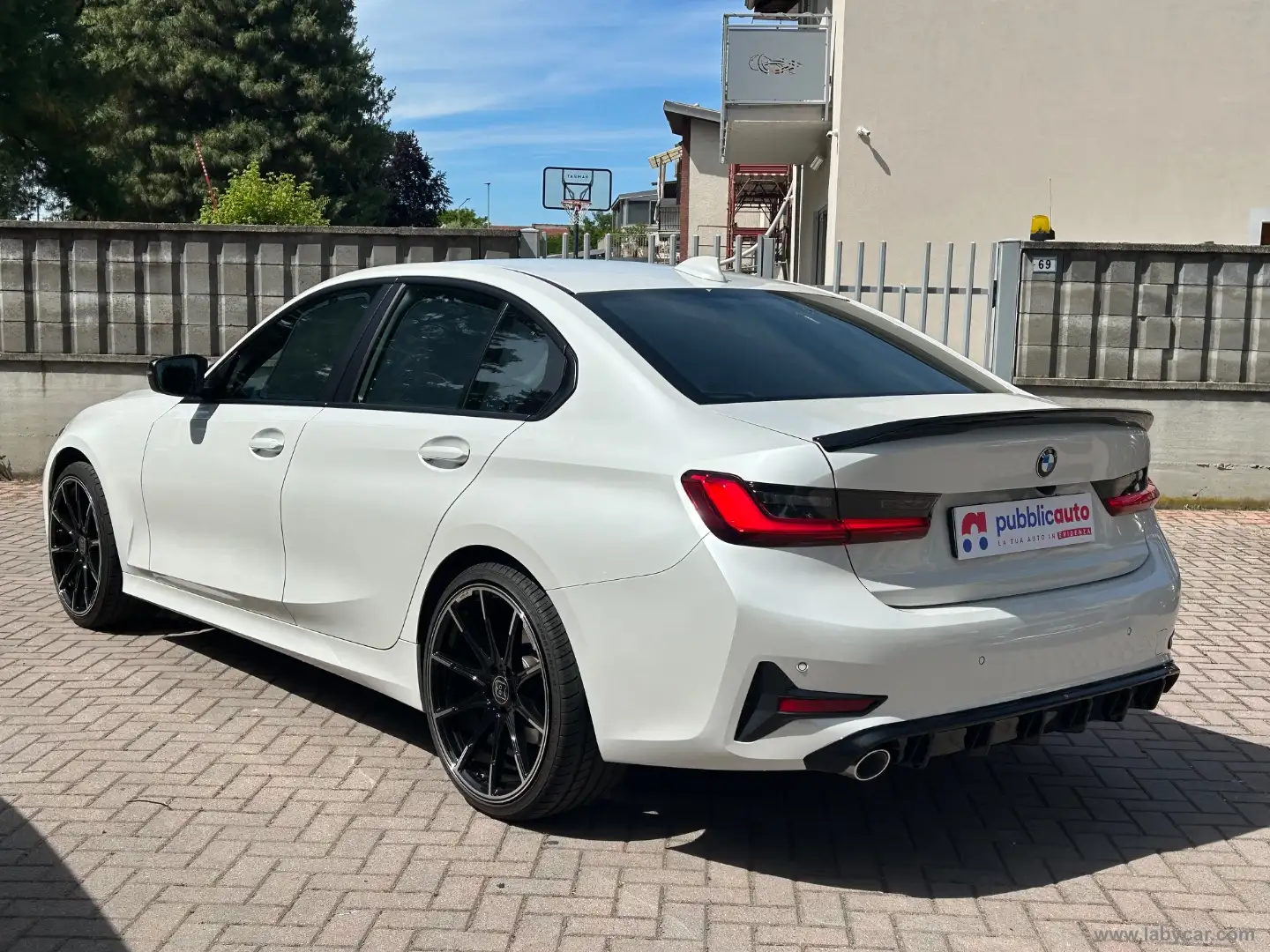 BMW 316 316d 48V Luxury Weiß - 2