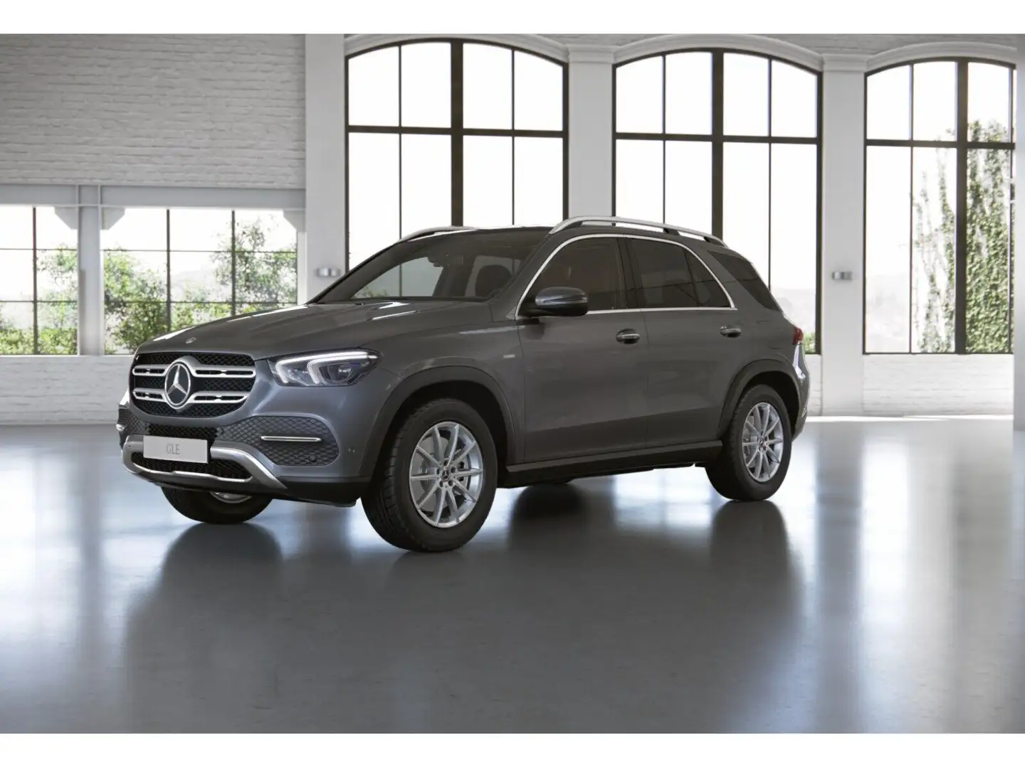Mercedes-Benz GLE 350 de 4M +360°+LED+LEDER+TOTW+PANO-DACH+AHK Grau - 2
