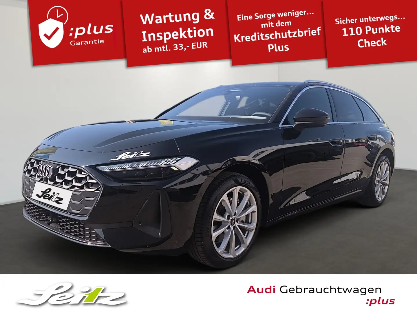 Audi A5 Avant TFSI *AHK*MATRIX*NAVI*KAMERA* Schwarz - 1