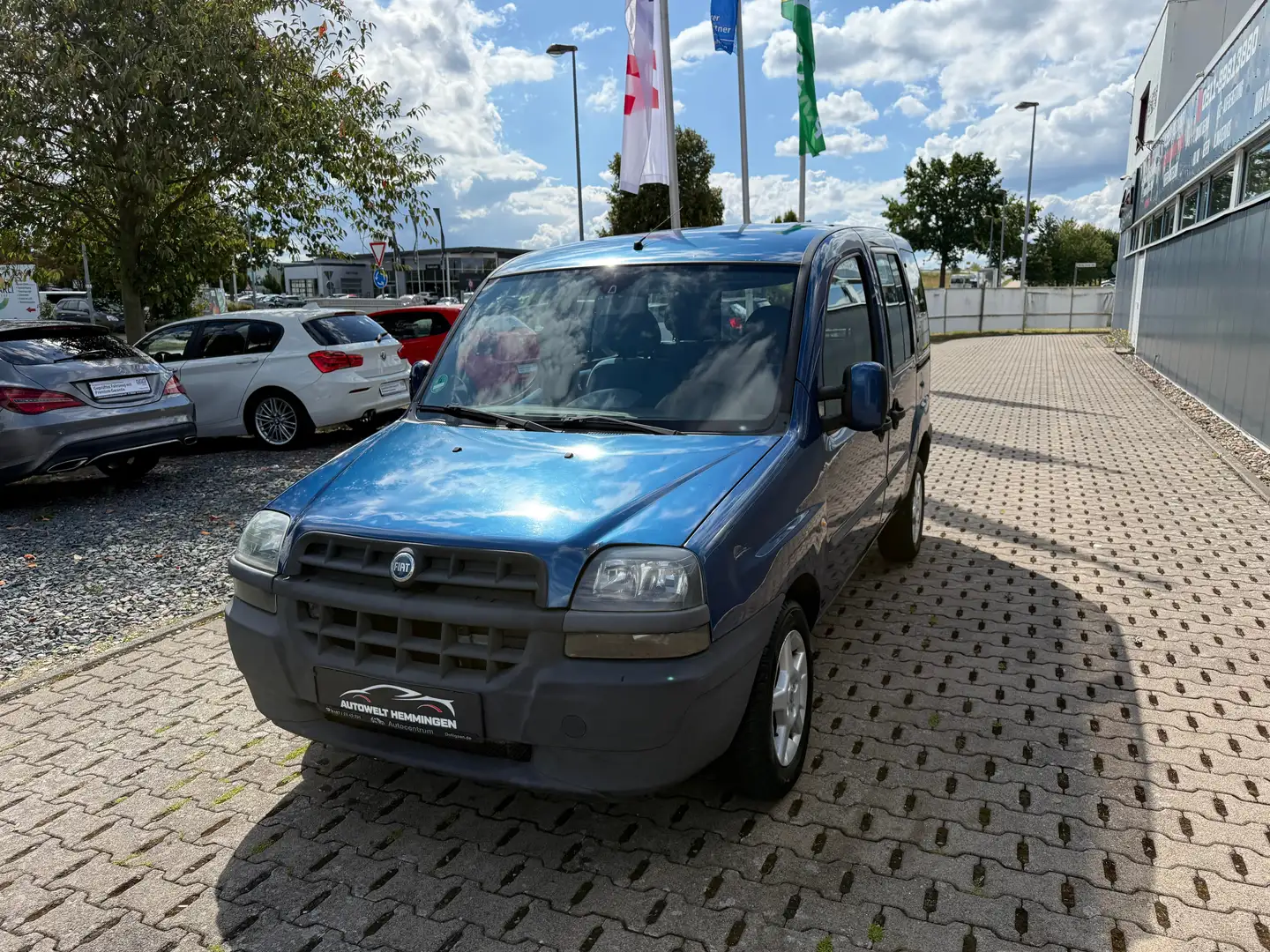 Fiat Doblo 1.6*EXPORT*GEWERBE*BASTLER* Blau - 2