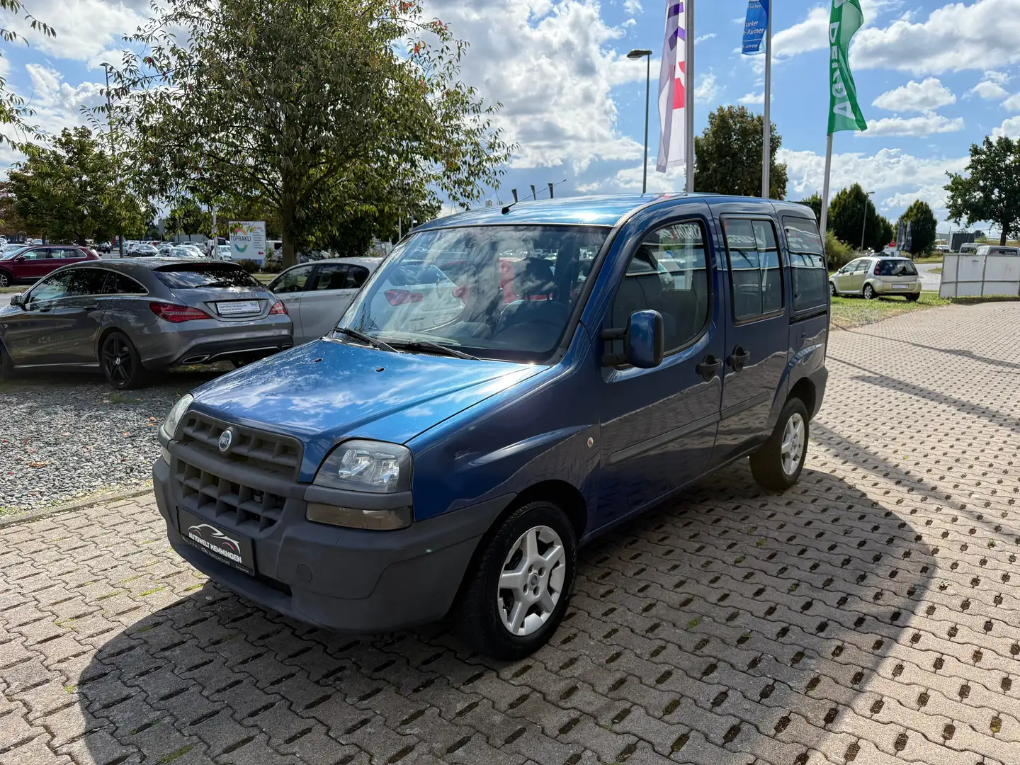 Fiat Doblo 1.6*EXPORT*GEWERBE*BASTLER* Blau - 1