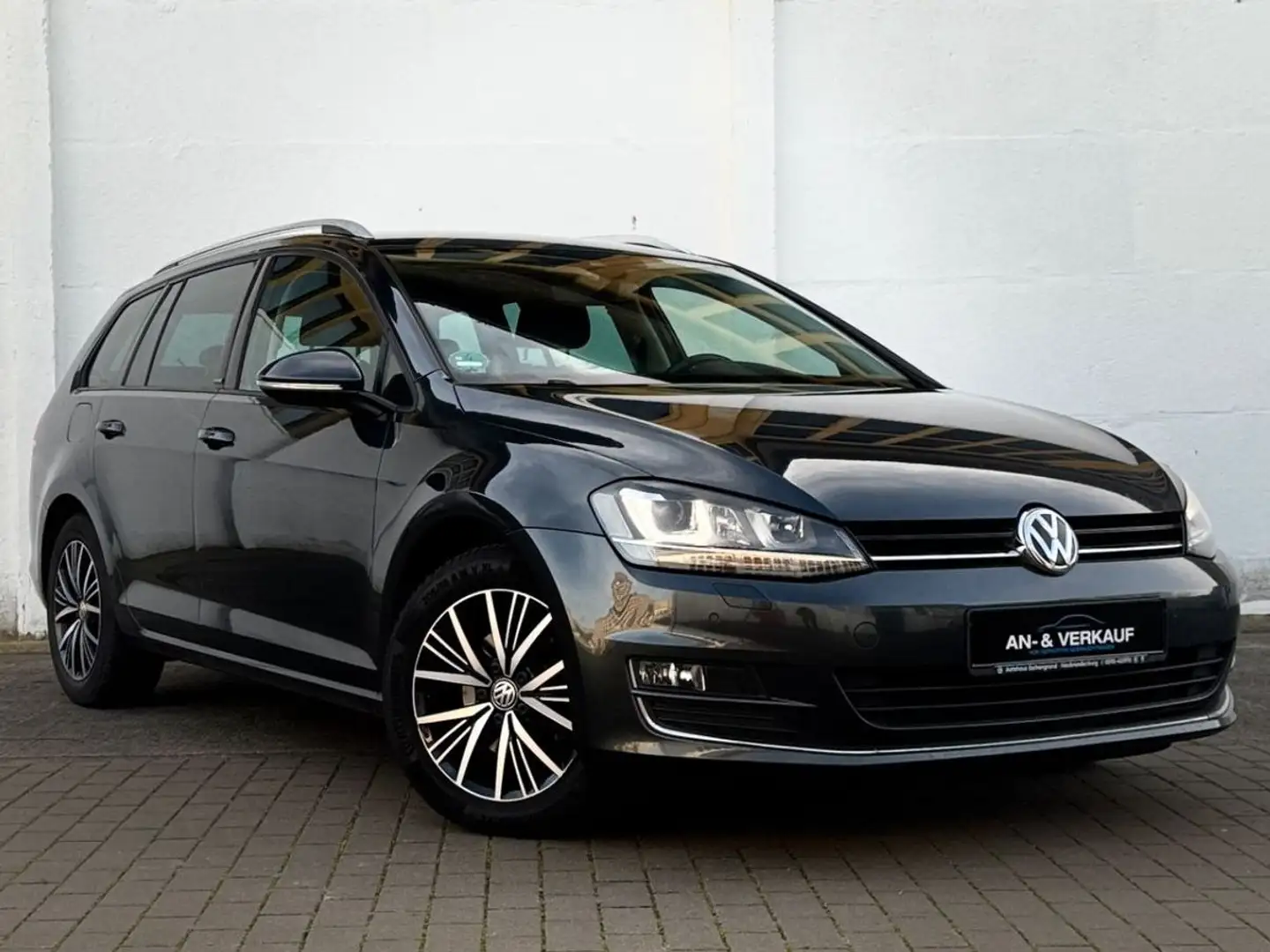 Volkswagen Golf VII Variant Allstar BMT R-Line Look+PDC Gris - 2