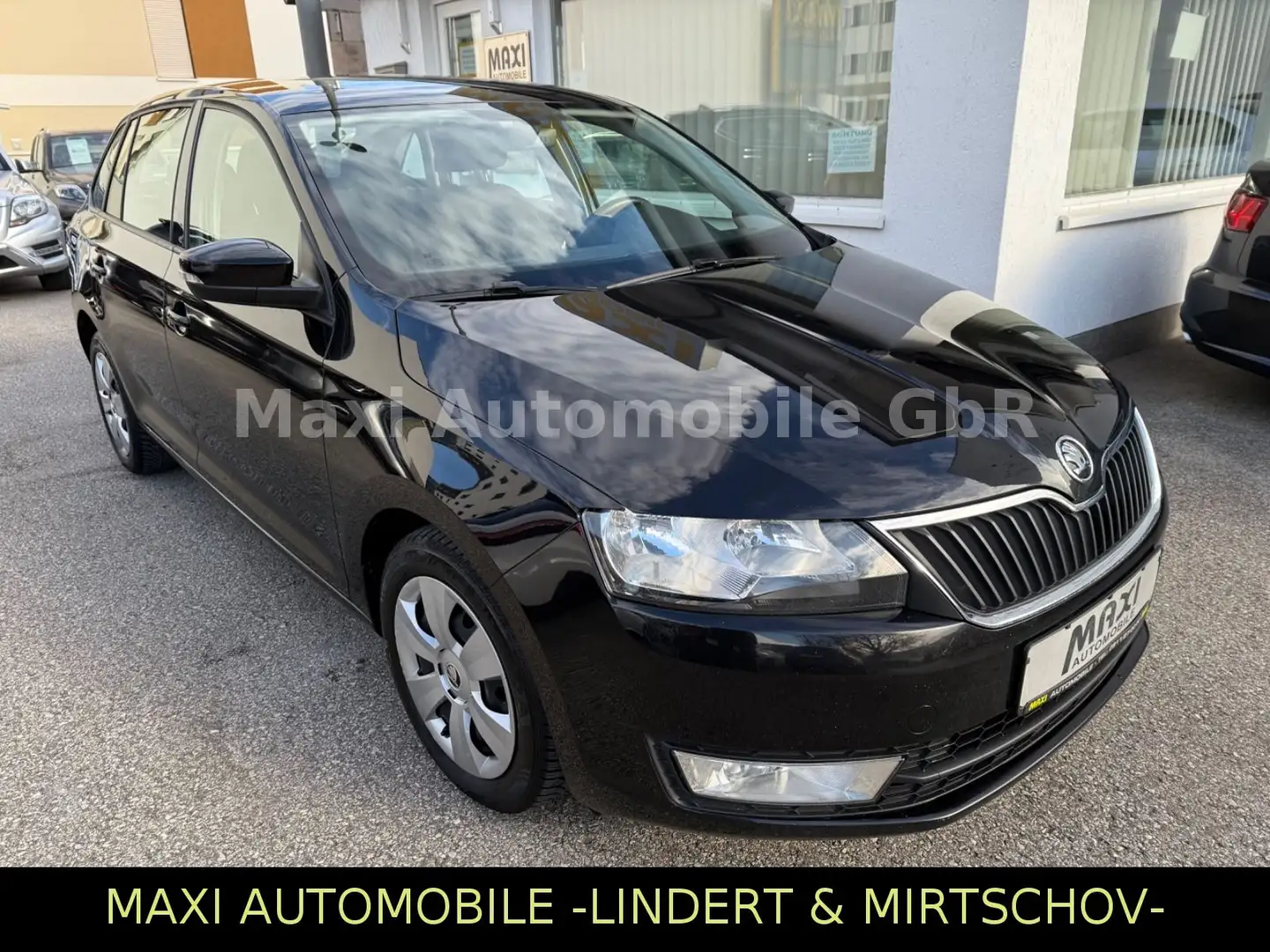 Skoda Rapid/Spaceback Spaceback TDI AMBITION-AUT-TEMP-PDC-BLUETO Nero - 1