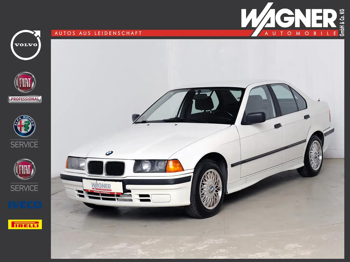 BMW 318 318i E36 *H-Kennzeichen* Blanc - 1
