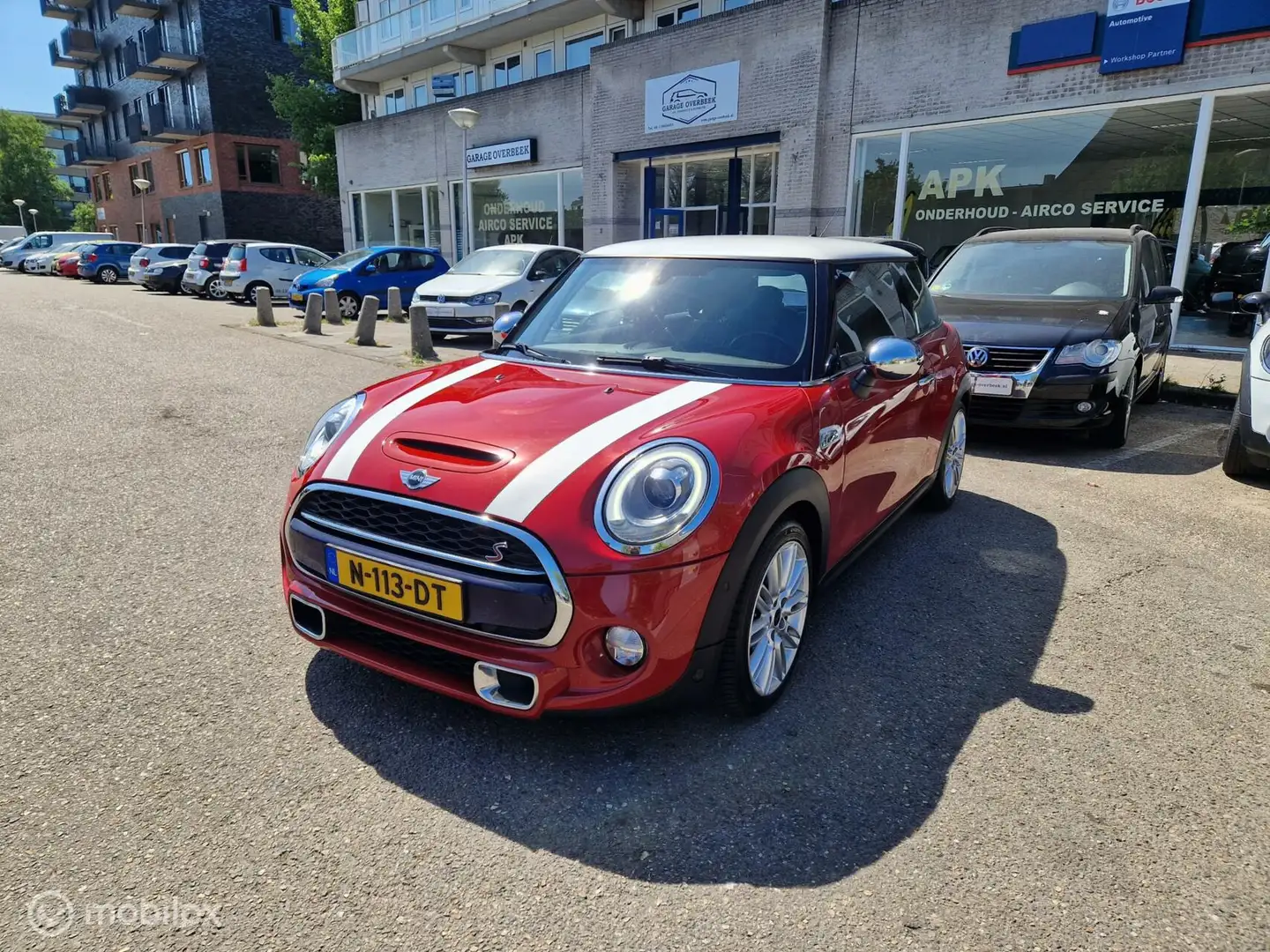 MINI Cooper S 2.0 192PK 2016 CRUISE/AIRCO/LMV/PDC/LED VERL!! Piros - 1