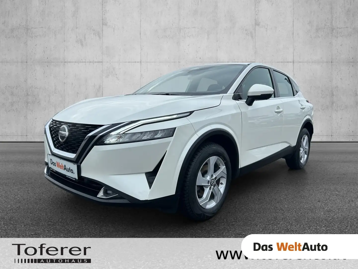 Nissan Qashqai 1,3 DIG-T MHEV Tekna+ Weiß - 1