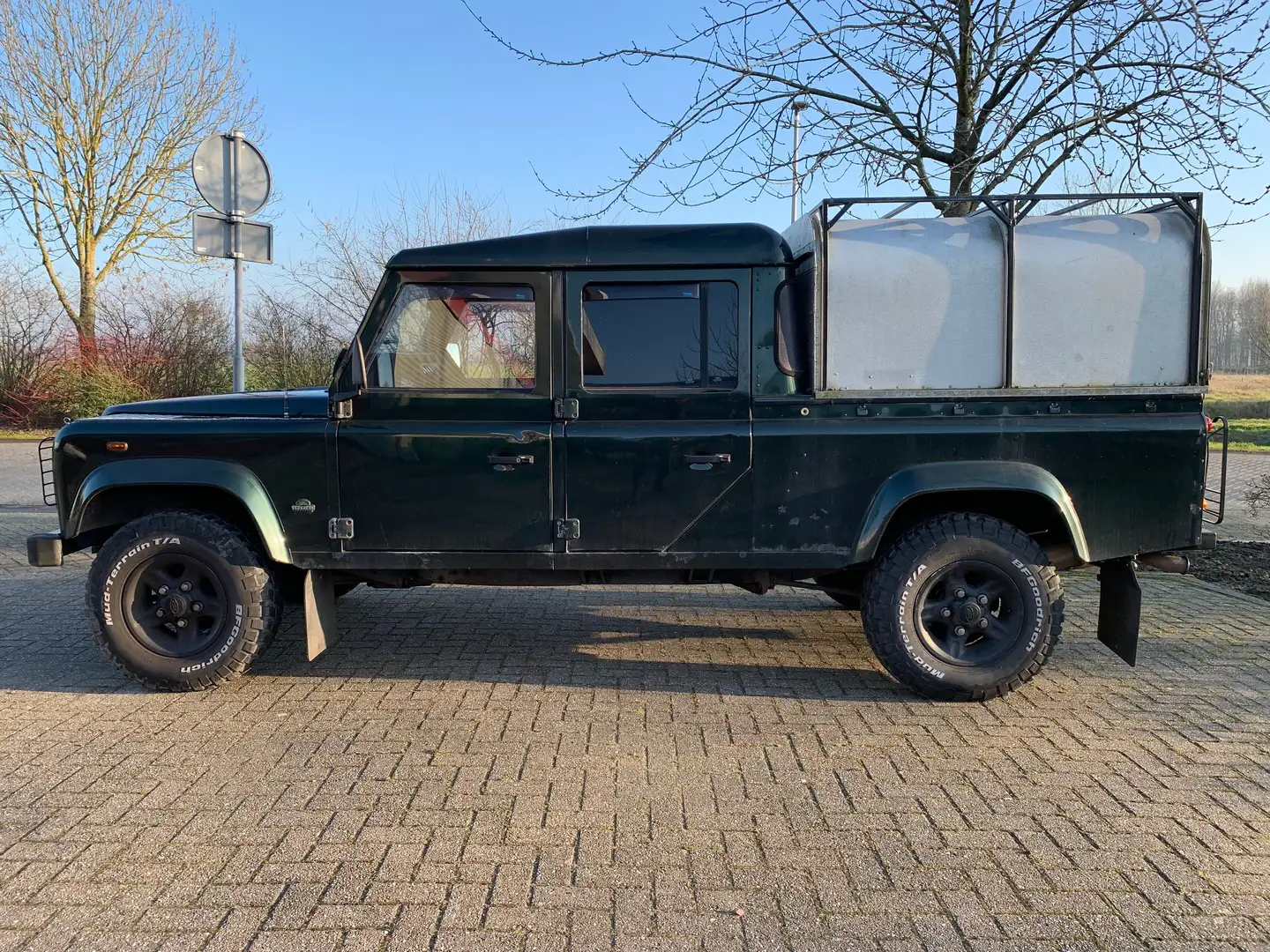 Land Rover Defender Defender 2.5 130"Crew Cab Groen - 2