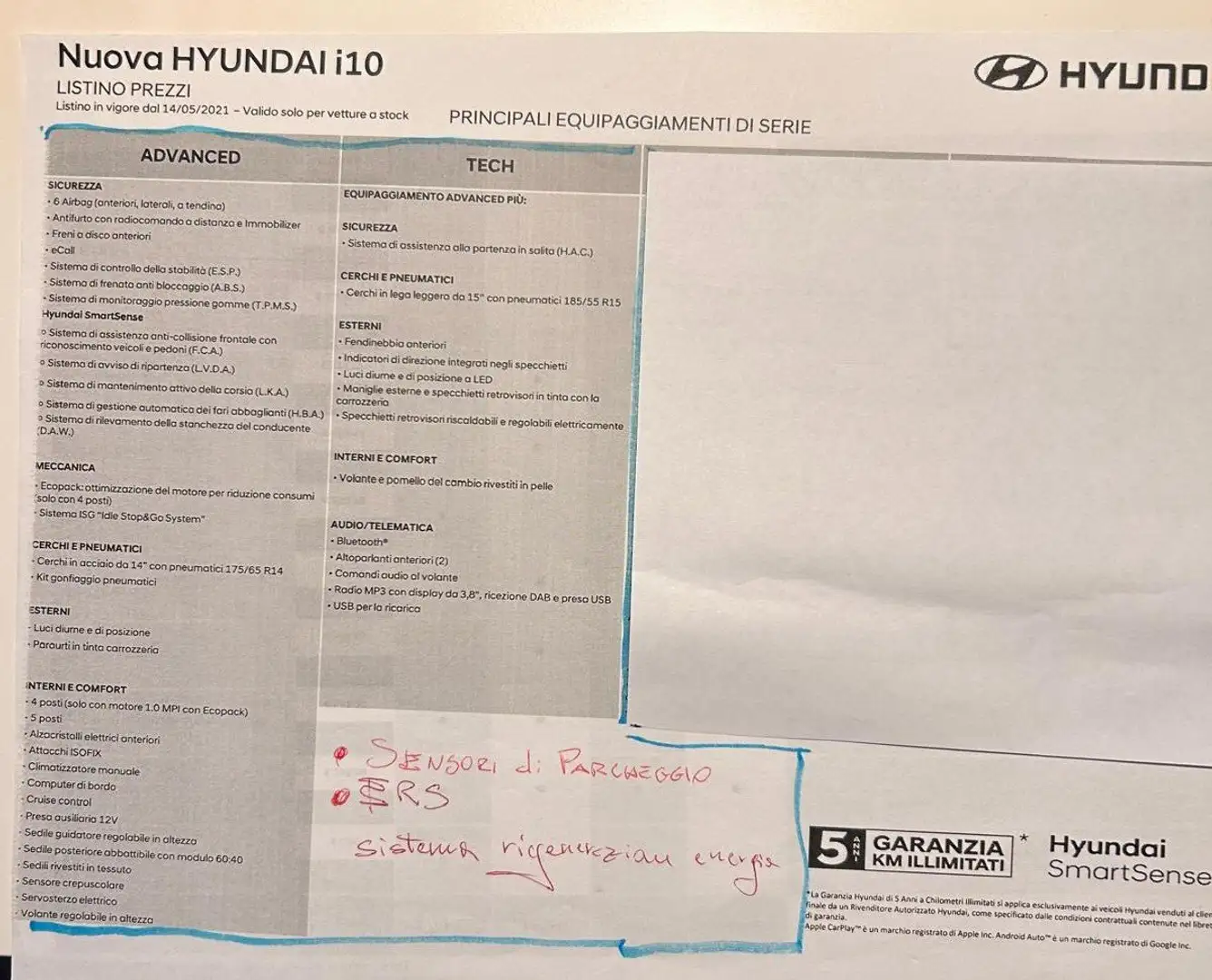 Hyundai i10 i10 III mpi Tech at Bianco - 1