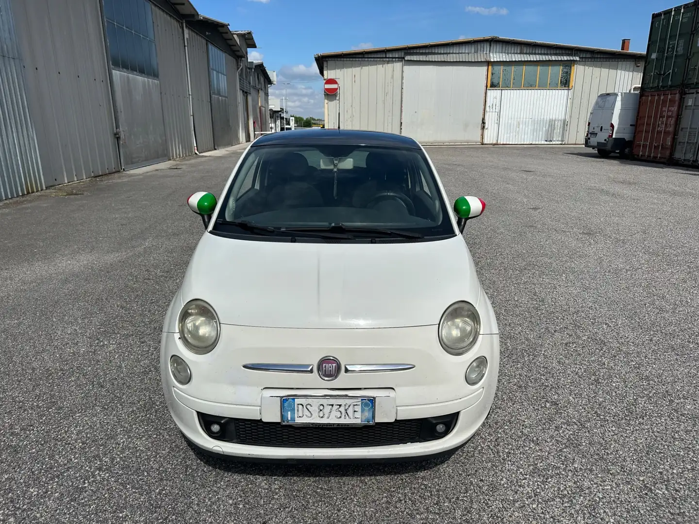 Fiat 500 1.2 Lounge Weiß - 2