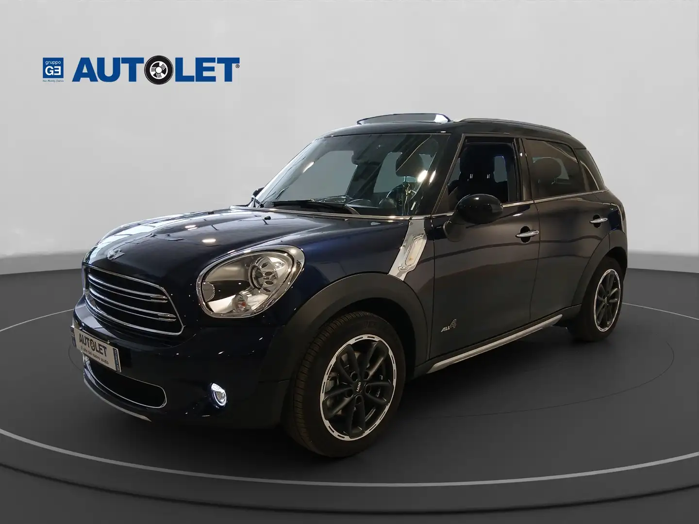 MINI Cooper D Countryman Mini Countryman 1.6 Cooper D all4 Park Lane Bleu - 1