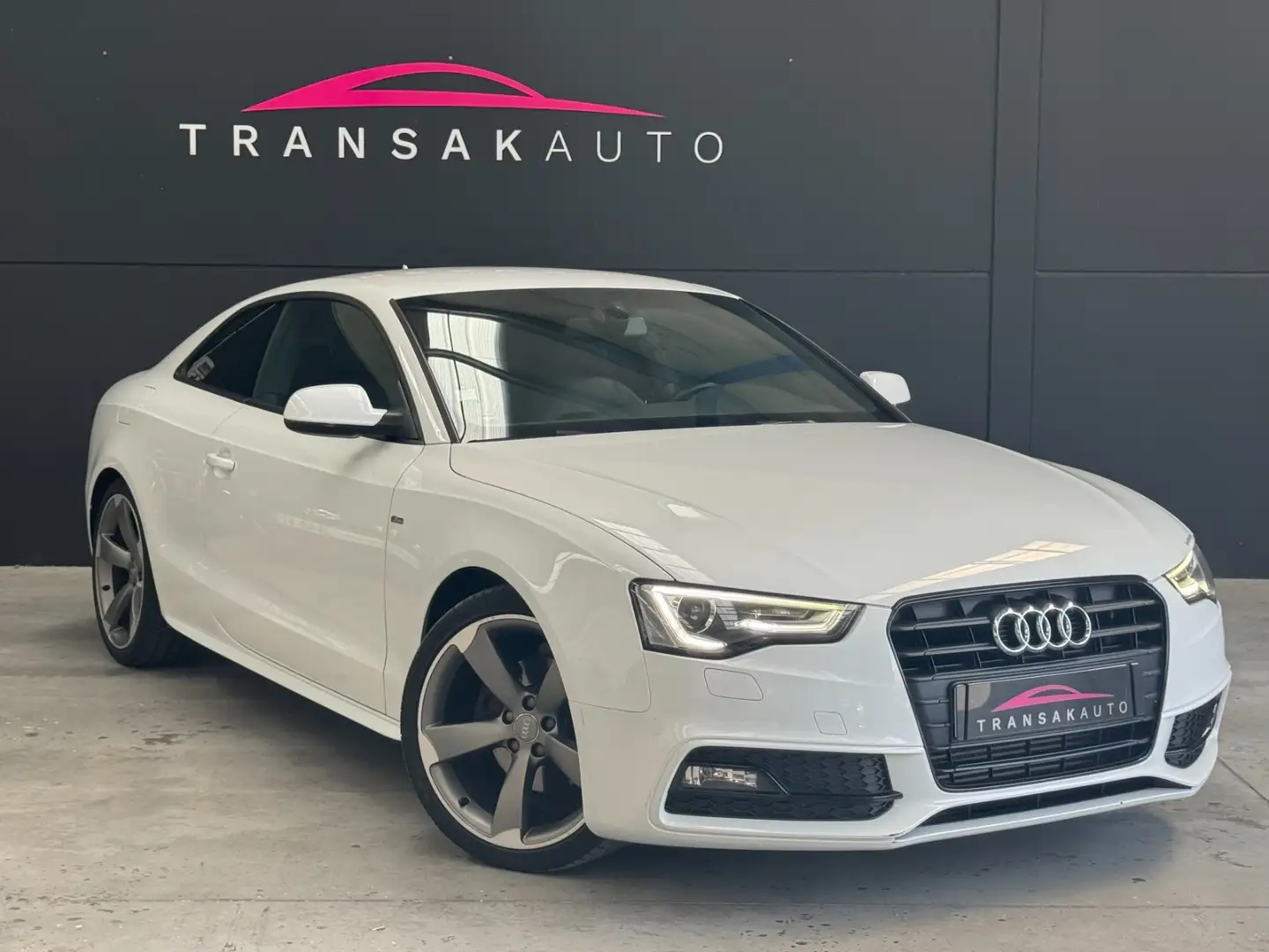 Audi A5 S line Multitronic A Blanc - 1