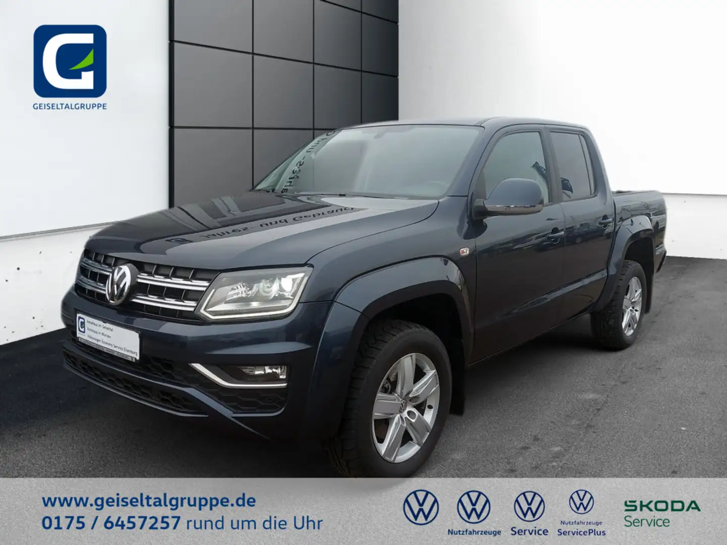 Volkswagen Amarok 3.0 TDI Highline DC 4Motion *AHK*STANDH*XENON*KAME Blau - 1