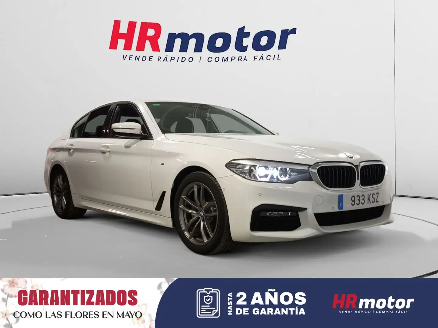 BMW 520 520dA M Sport Blanc - 1
