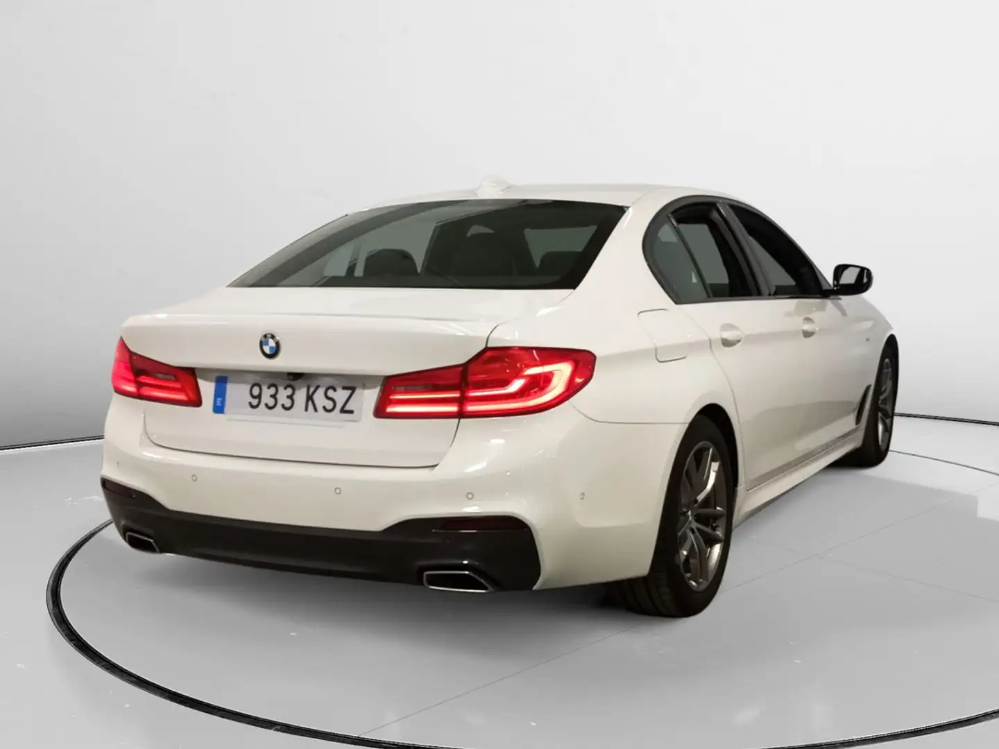 BMW 520 520dA M Sport Blanc - 2