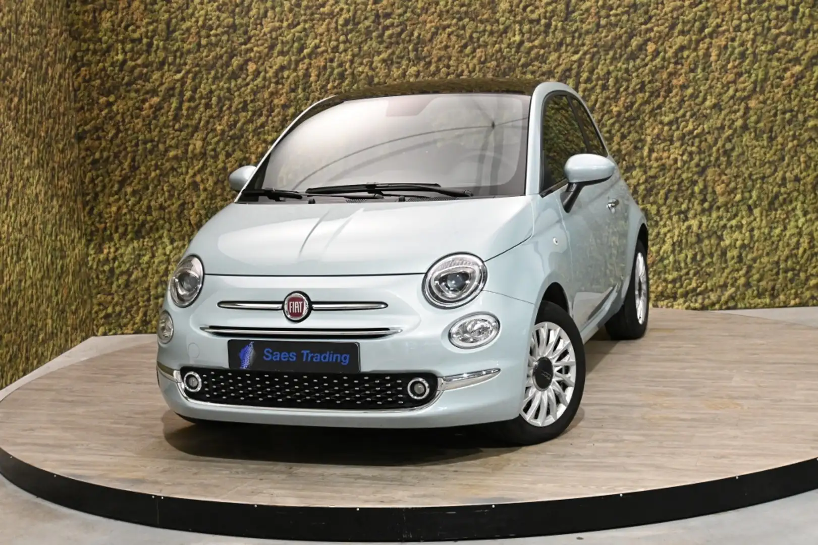 Fiat 500 1.0 Hybrid Lounge | Full option | Carplay Groen - 1
