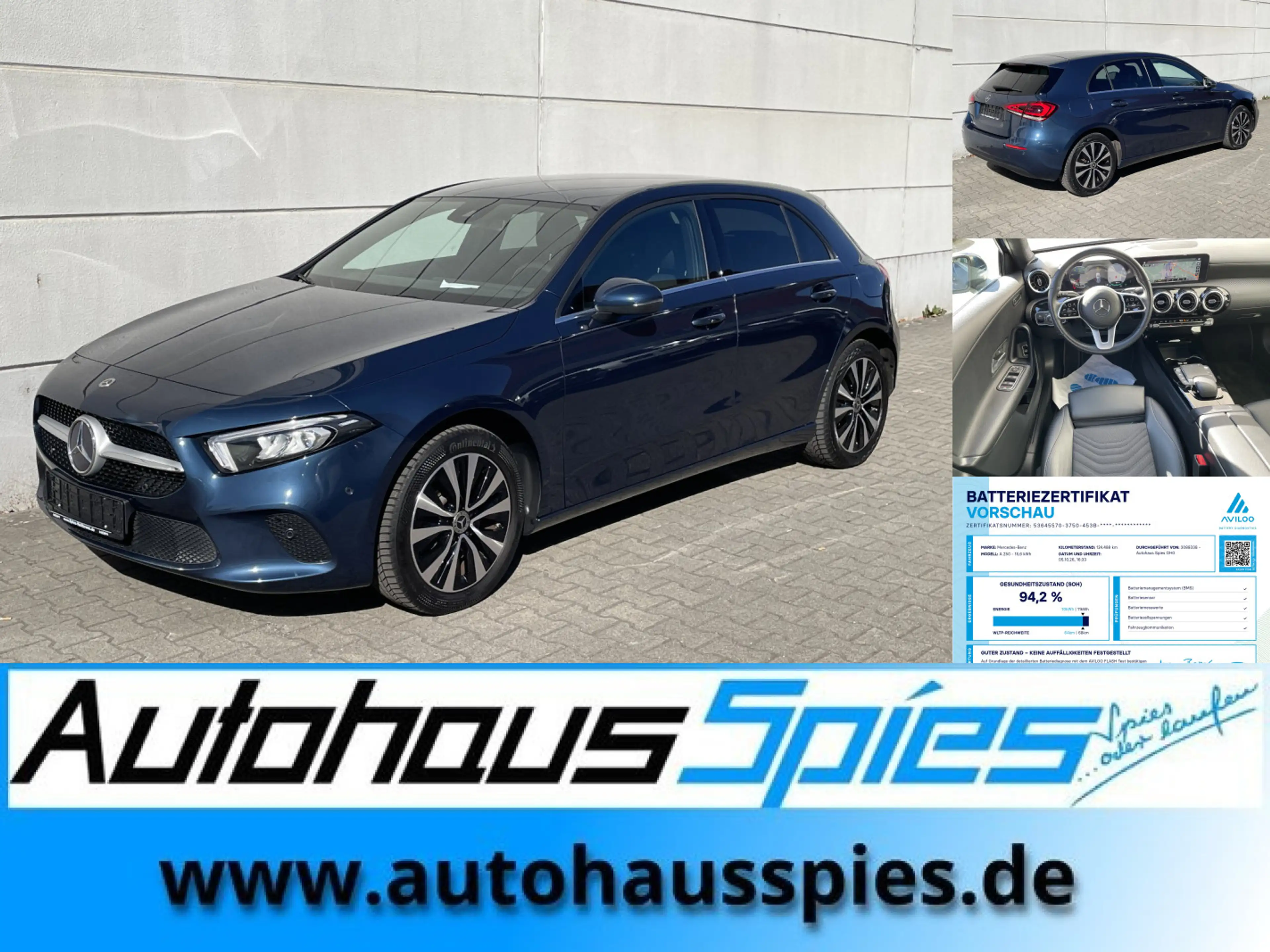 Mercedes-Benz A 250 E Buisness Solution Tmat Rkam Shz Nav