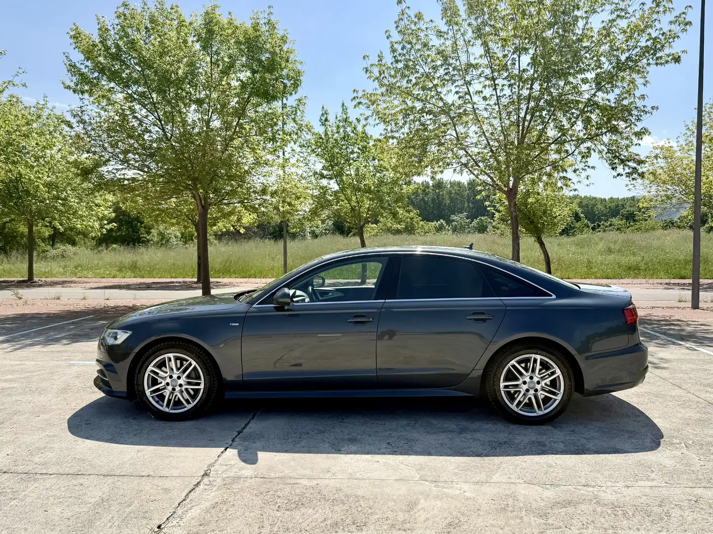Audi A6 A6 3.0TDI Quattro S-line 218cv 2016 Gris - 2