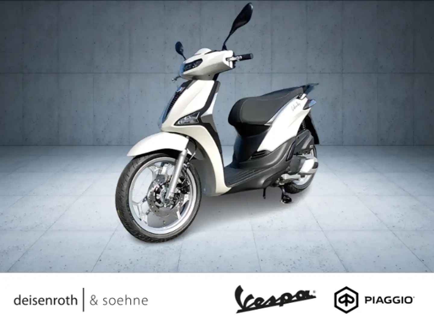Piaggio Liberty 125 Weiß Luna Weiß - 1
