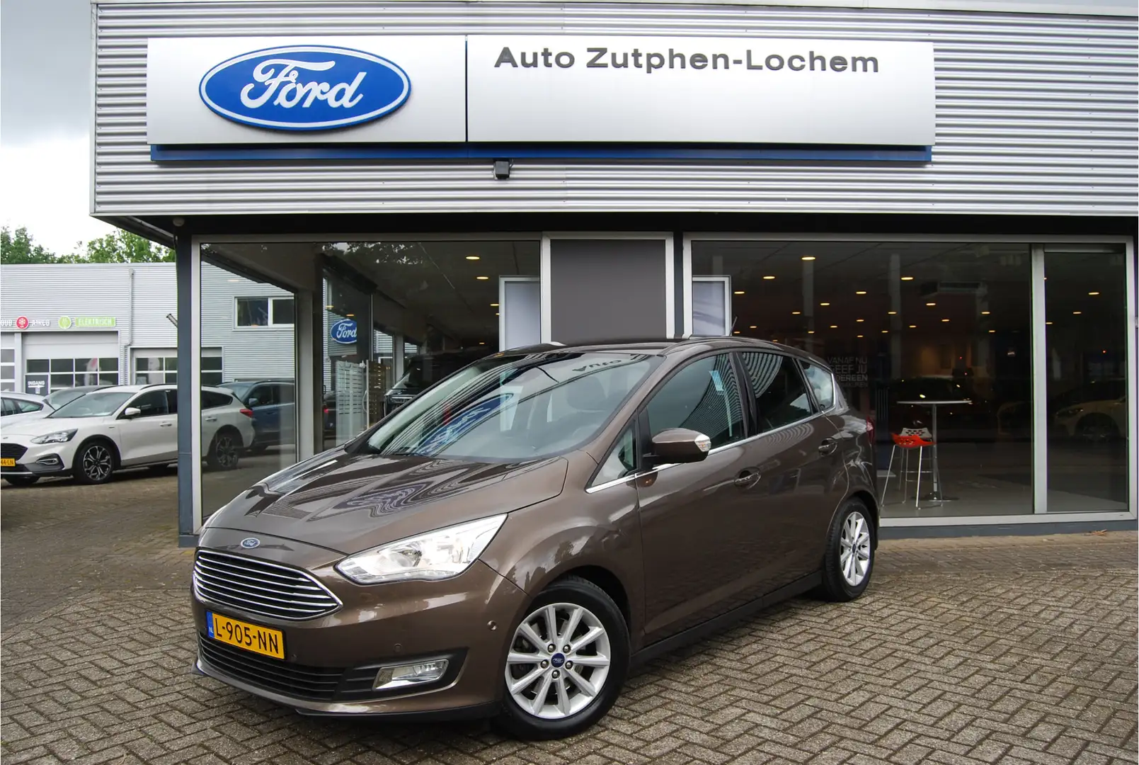 Ford C-Max 1.5 Titanium 150pk Automaat TREKHAAK  | NAVI | STO Brun - 1
