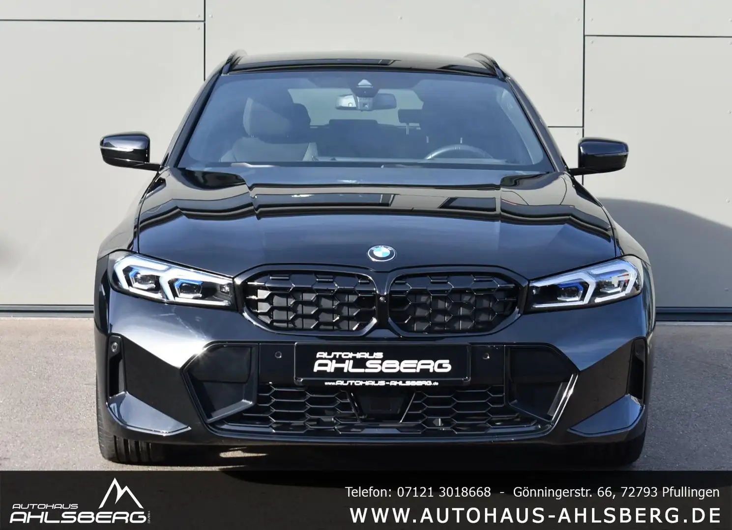 BMW 320 i LCI M SPORT/SHADOW WIDES/360°/ACC/AHK/CAR-PLAY Noir - 2