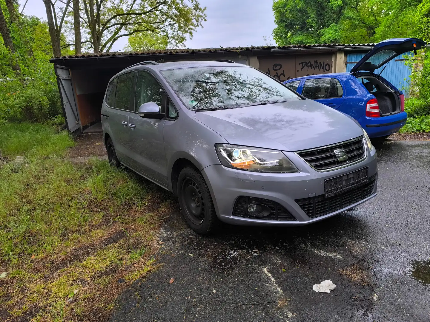 SEAT Alhambra Alhambra 2.0 TDI Ecomotive Style Silber - 2