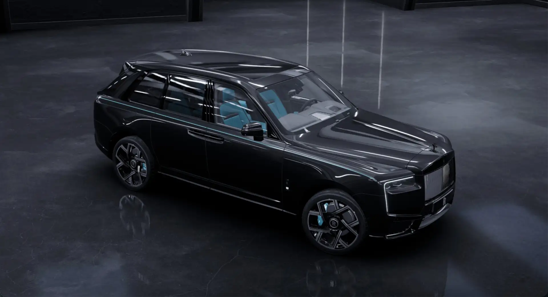 Rolls-Royce Cullinan Black Badge | 4 Seats | 2026 | Turchese Чёрный - 1