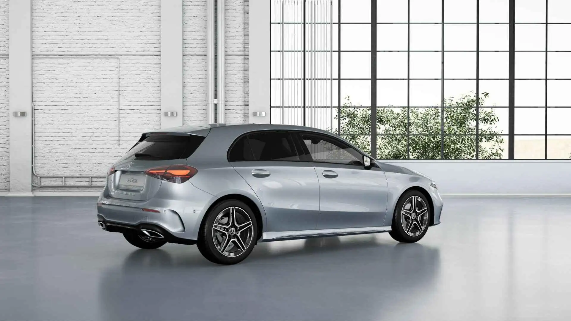 Mercedes-Benz A 180 Business Solution AMG | Panoramaschuifdak | Stoelv Zilver - 2