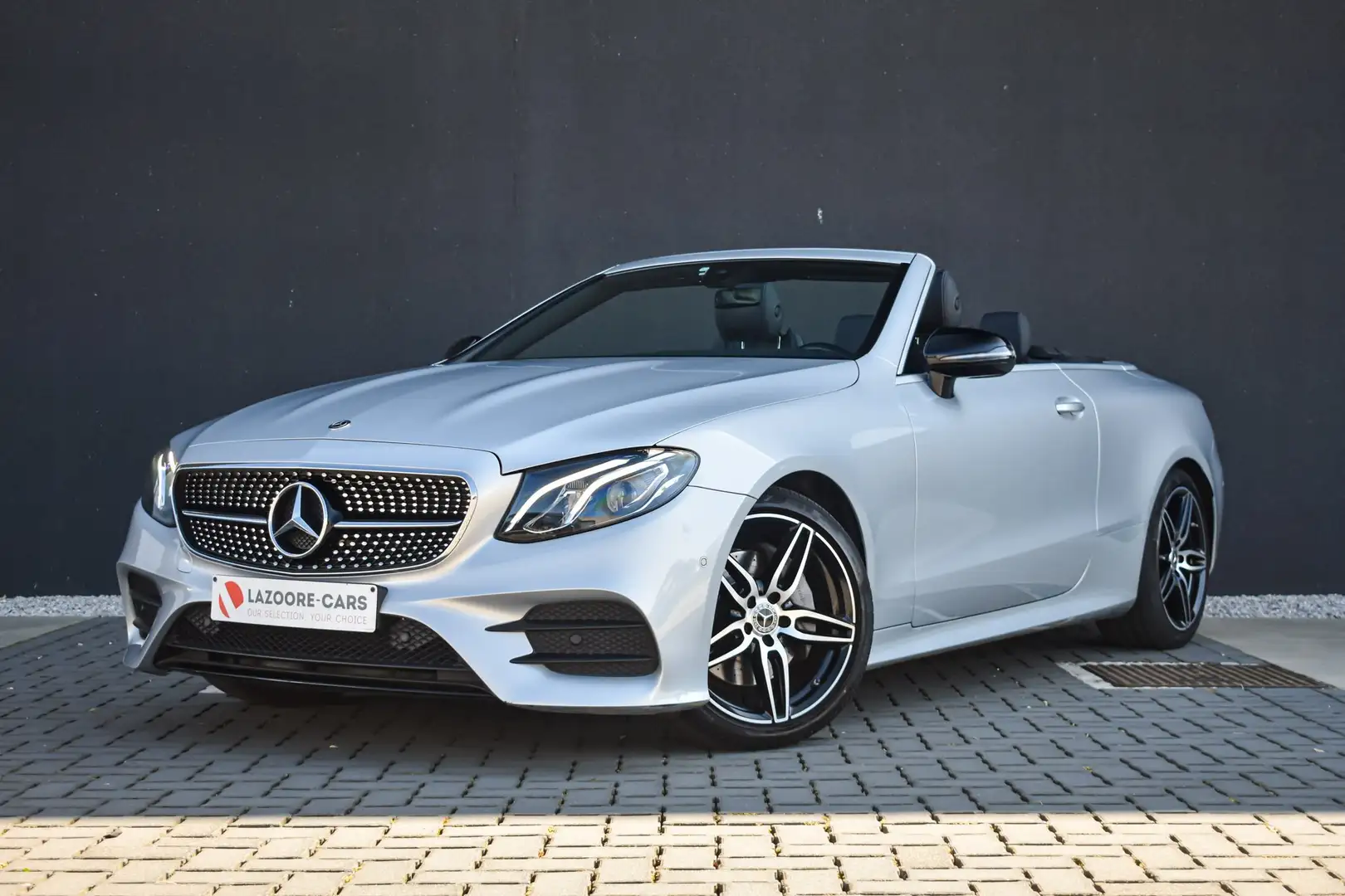 Mercedes-Benz E 200 Cabrio 9G-TRONIC AMG Line Argent - 1